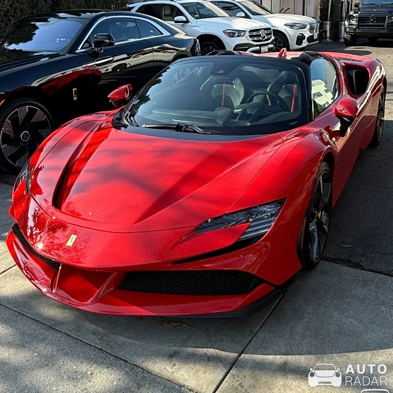 Ferrari SF90 Stradale spotted in Beverly Hills, United States