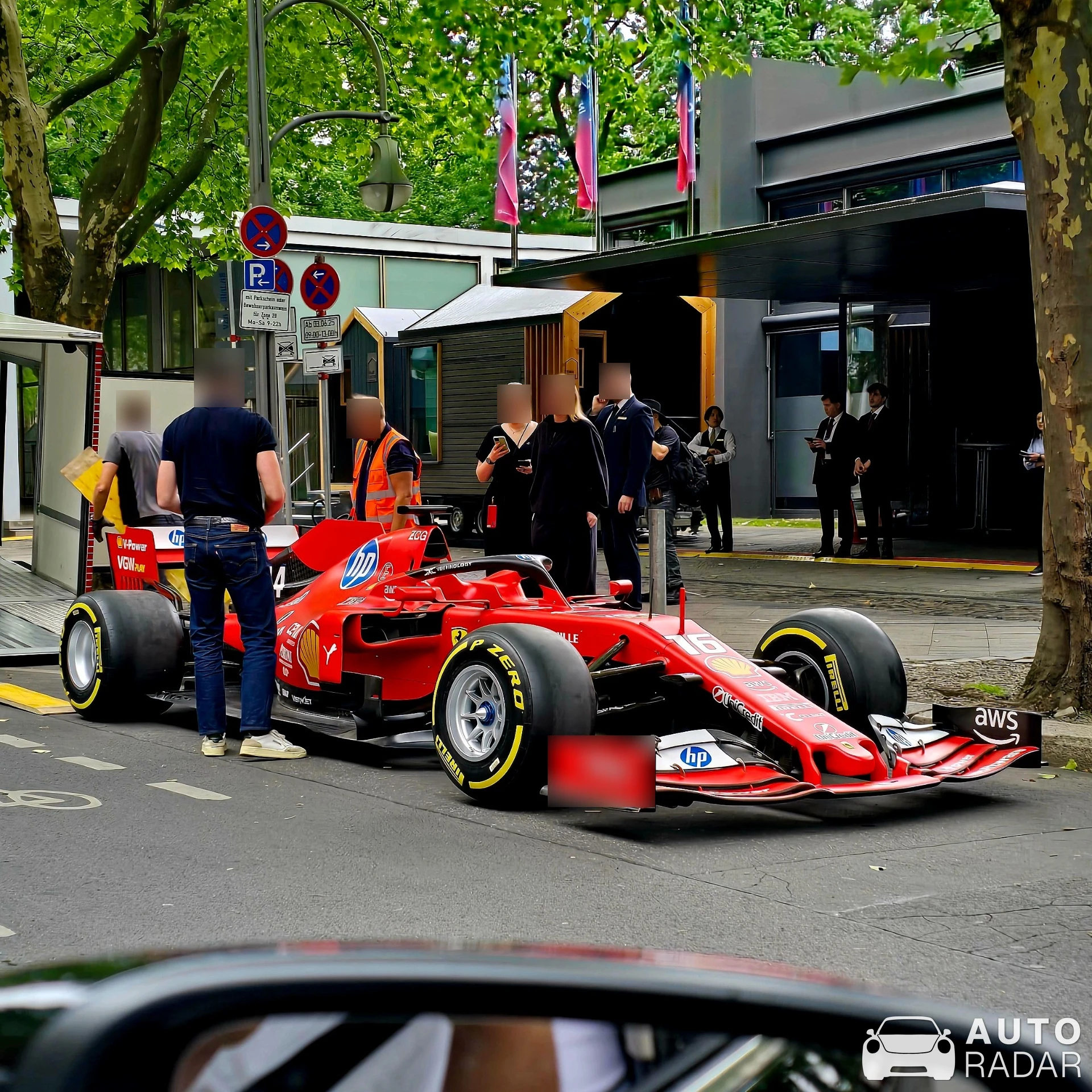 Ferrari SF21 spotted in Berlin