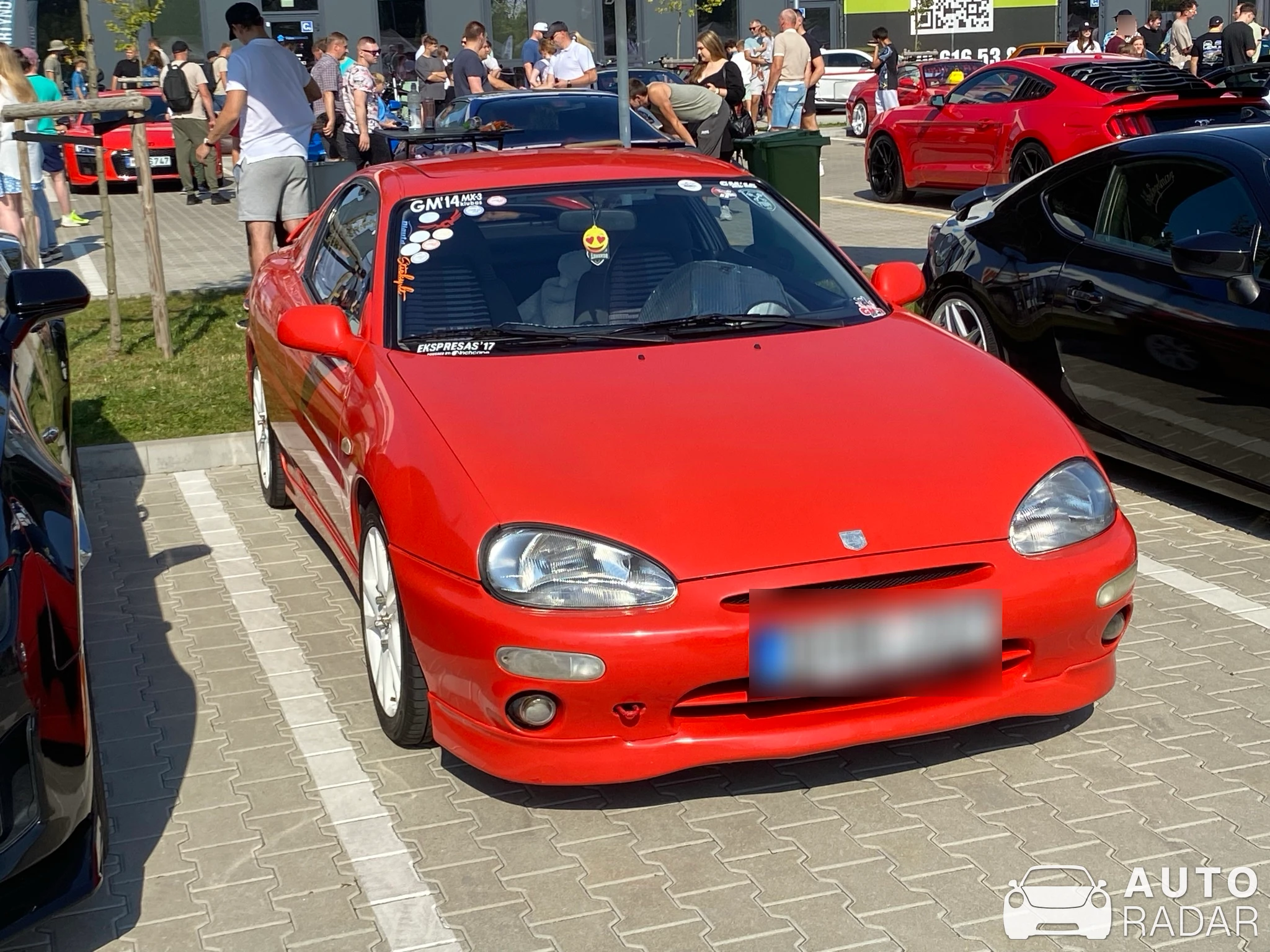 Mazda MX-3 spotted in Kaunas, Lietuva