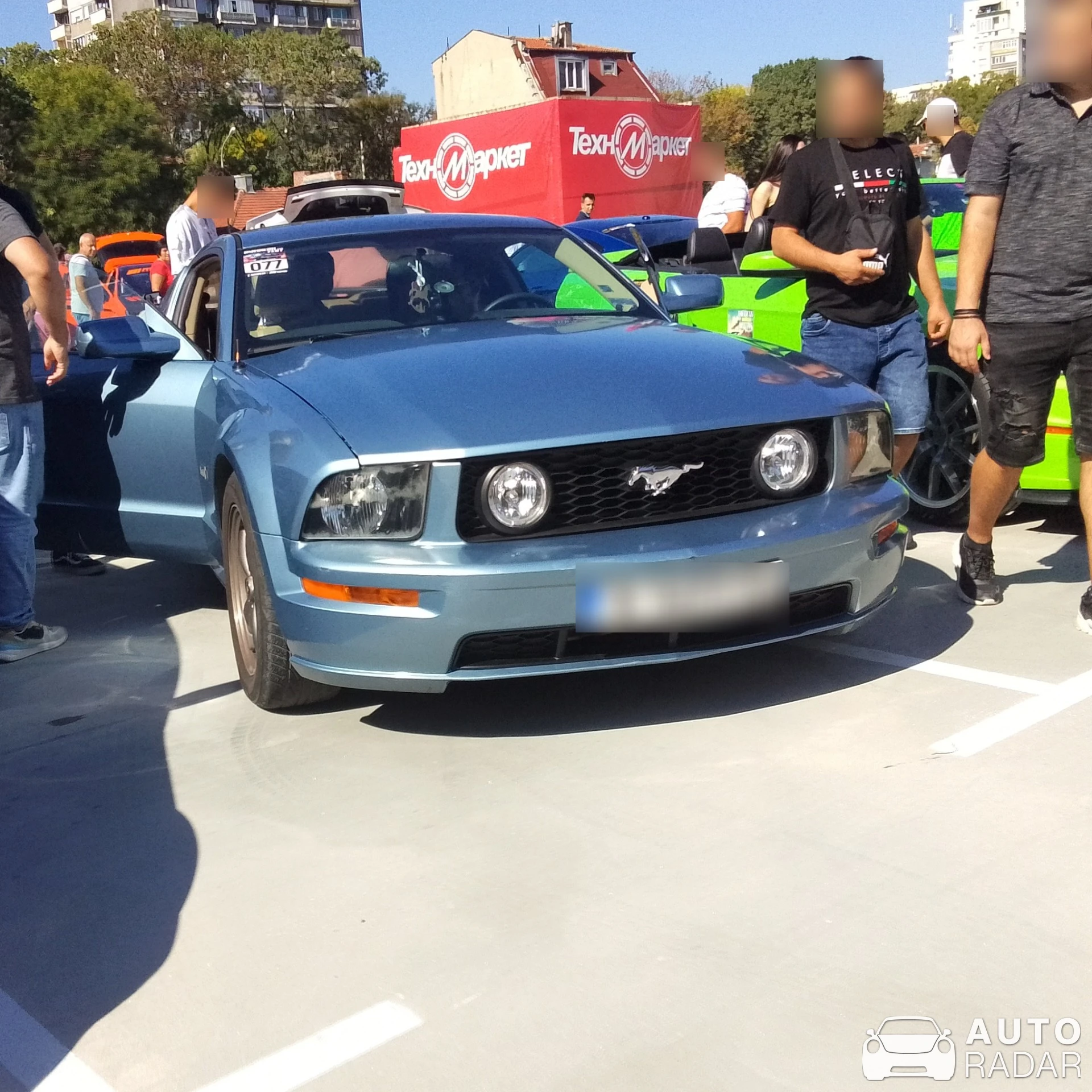 Ford Mustang GT spotted in Ruse, Bulgaria