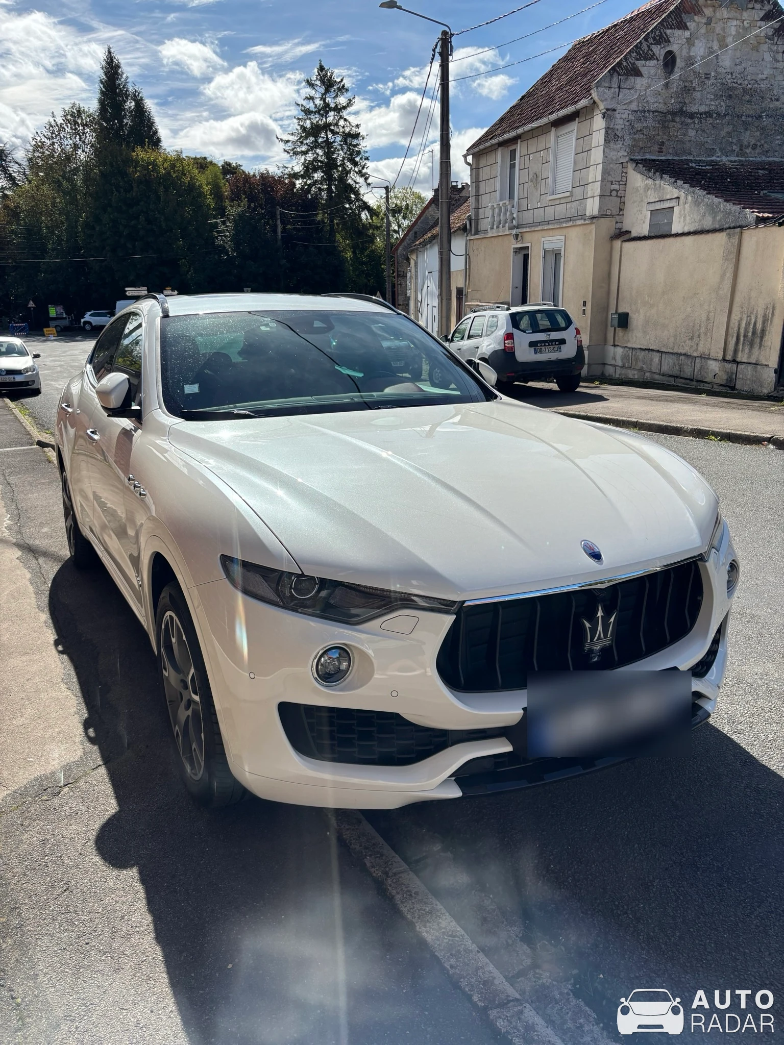 Maserati Levante SQ4 spotted in La Faloise, France