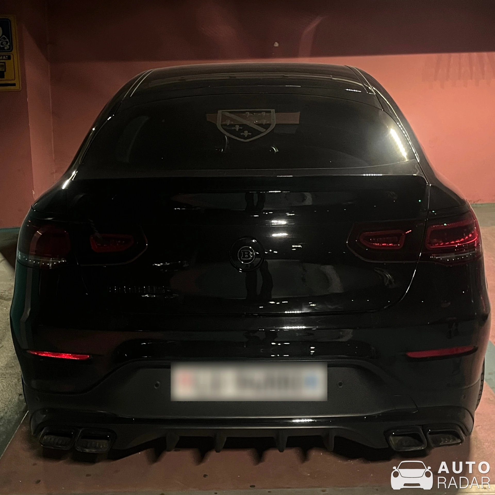 Mercedes-AMG Brabus GLC spotted in Sarajevo
