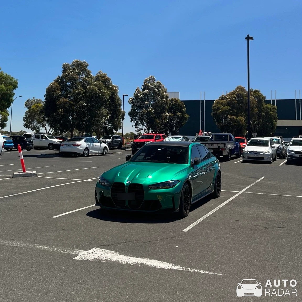 BMW M3 G80 Sedan Competition spotted in Leopold, Australia