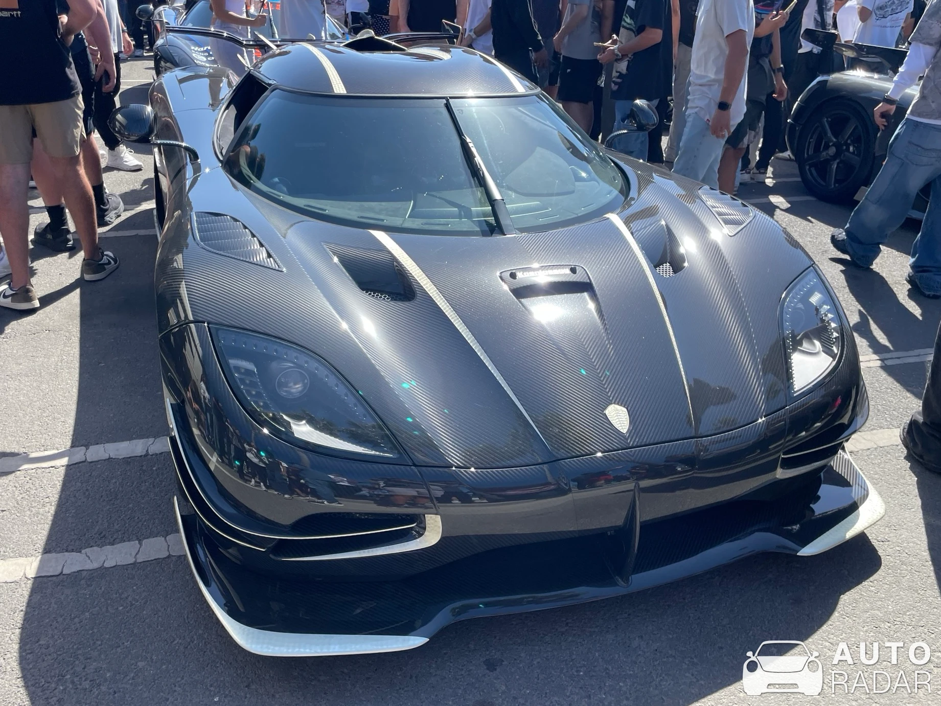 Koenigsegg Agera RS FE Vader spotted in Huntington Beach