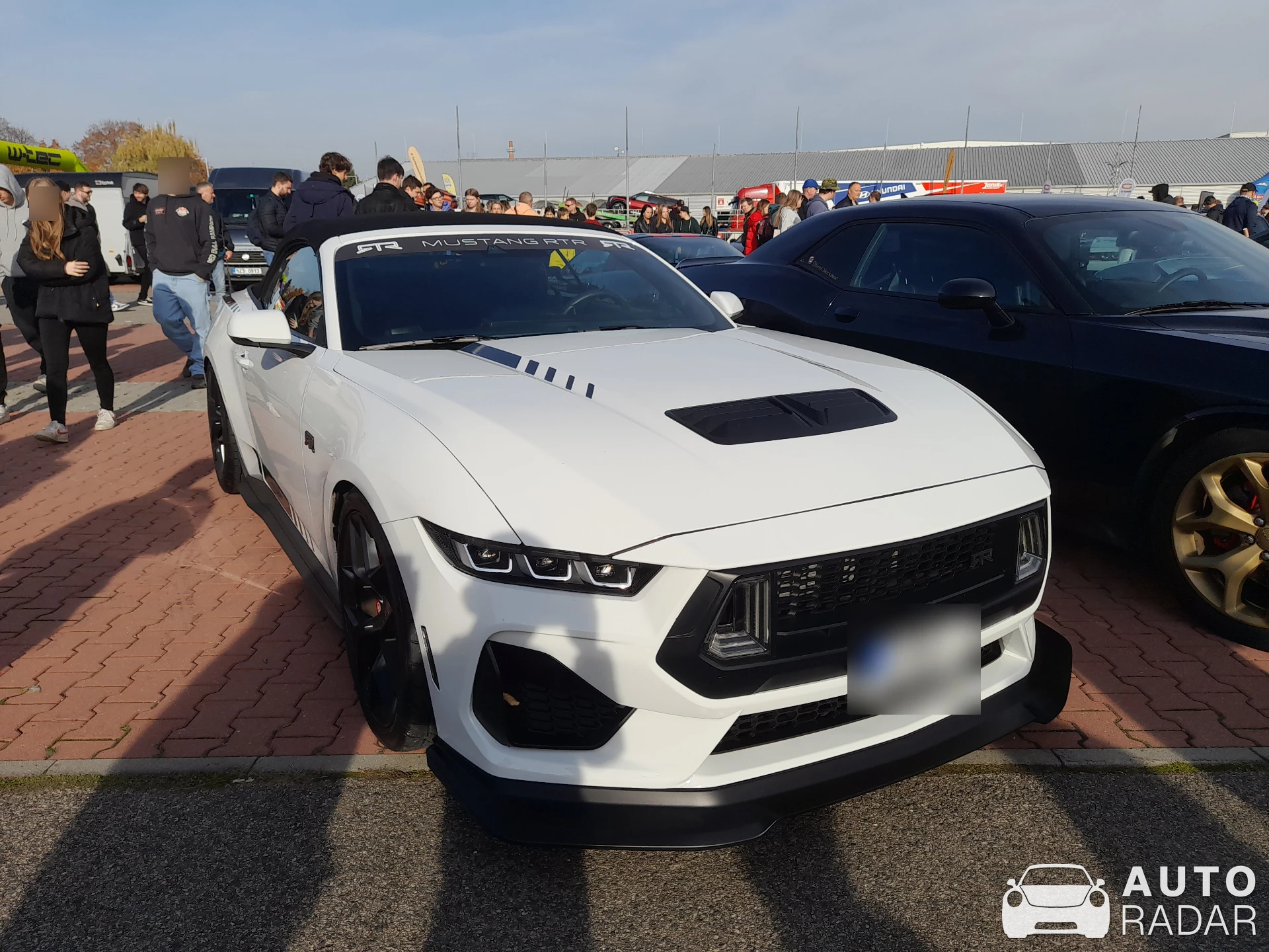 Ford RTR Mustang GT Convertible 2024 spotted in Praha