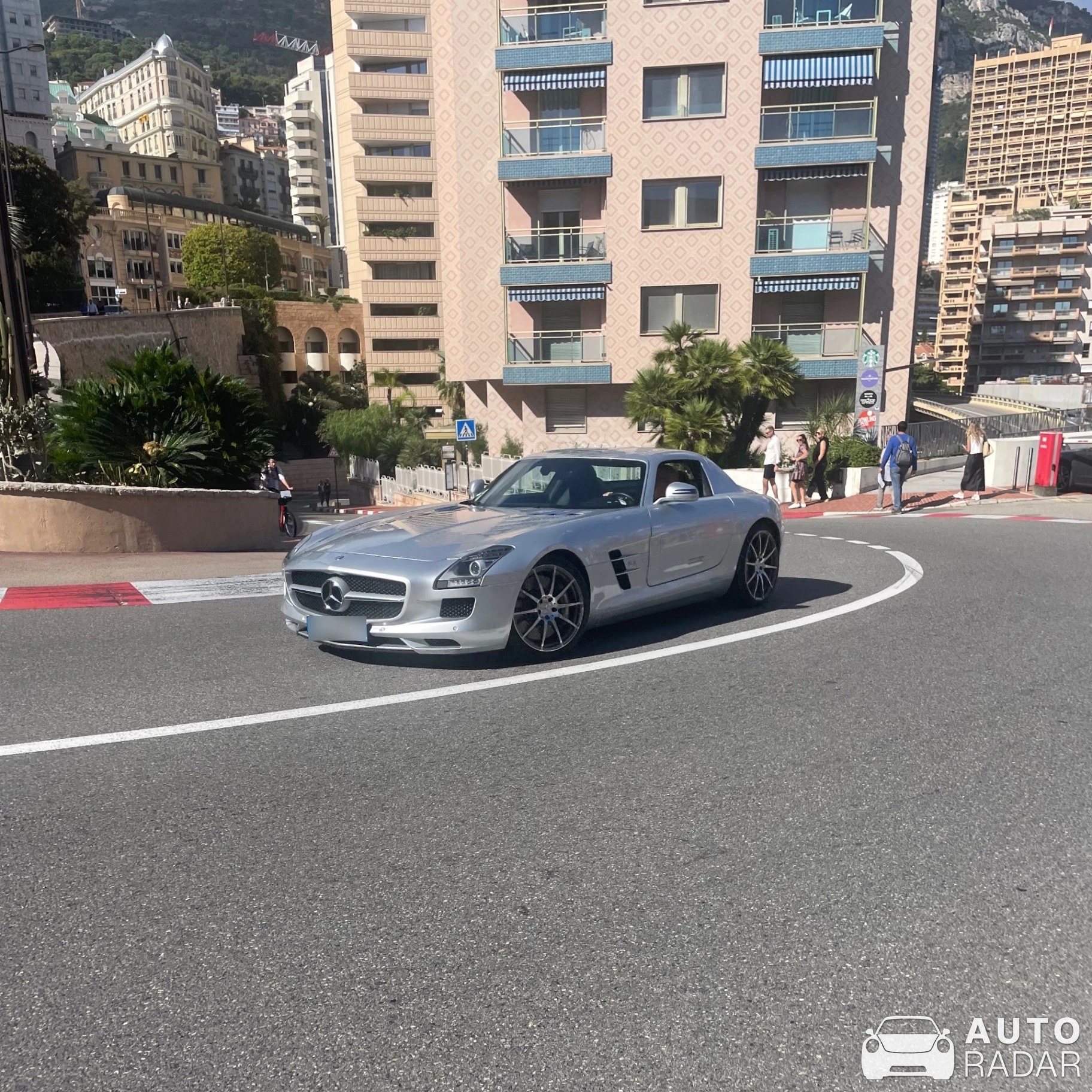 Mercedes-Benz SLS AMG spotted in Monaco, Monaco