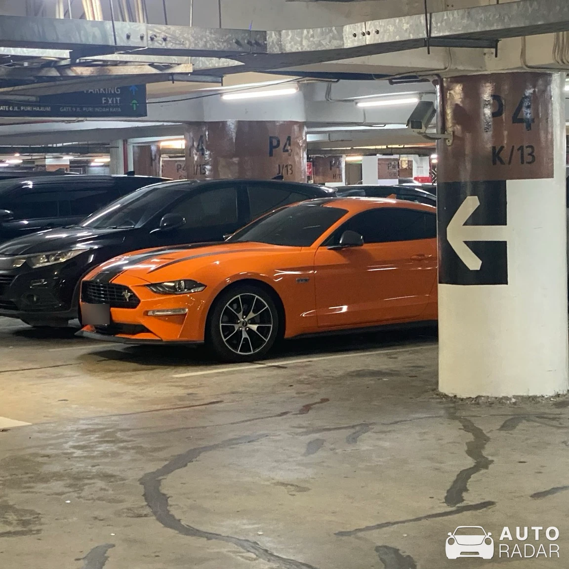 Ford Mustang GT spotted in Kota Jakarta Barat, Indonesia