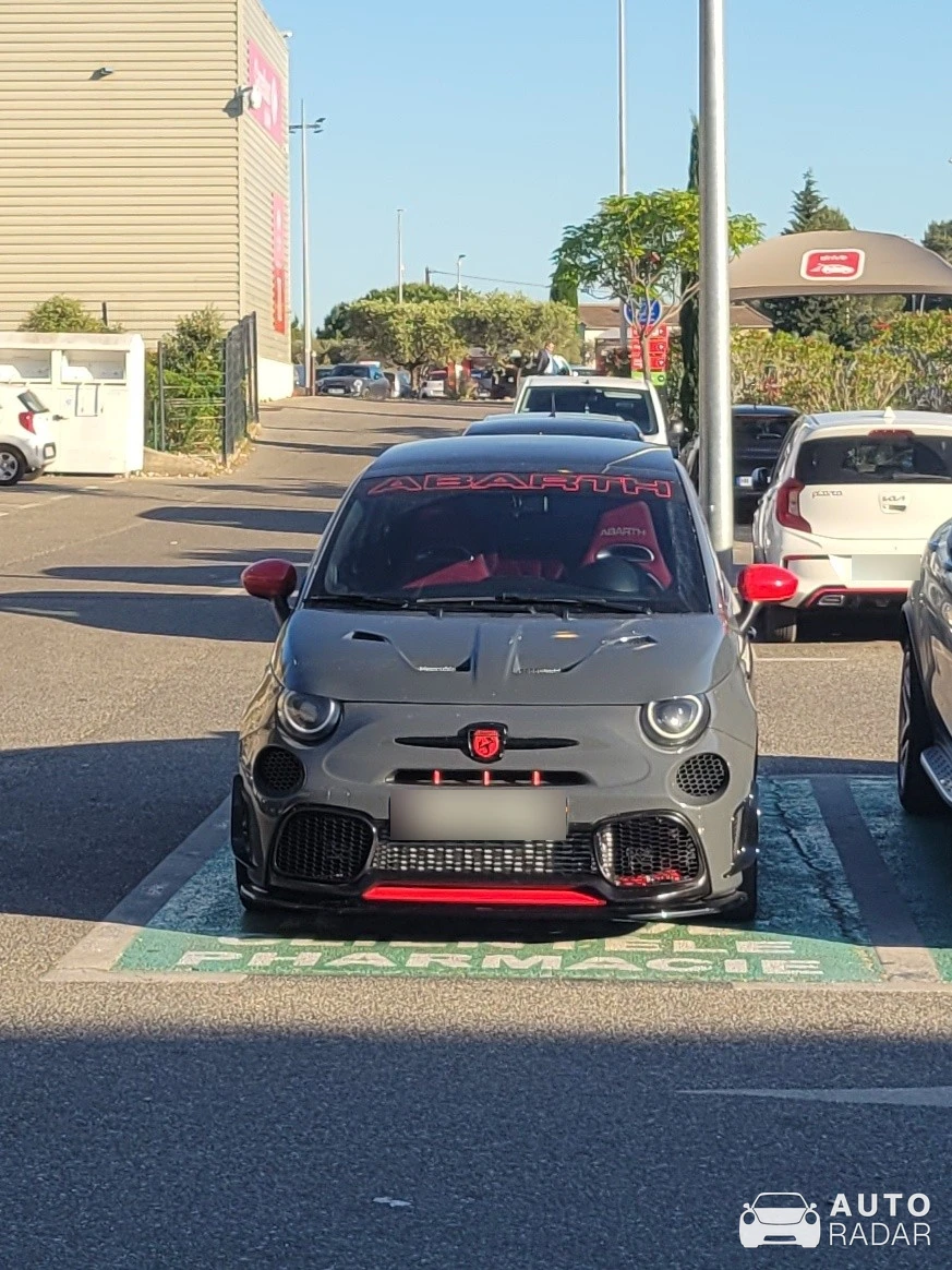 Abarth 695 Biposto spotted in London