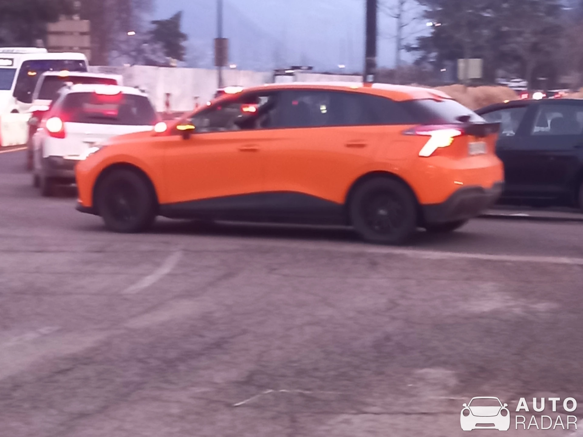 MG4 EV spotted in Annecy