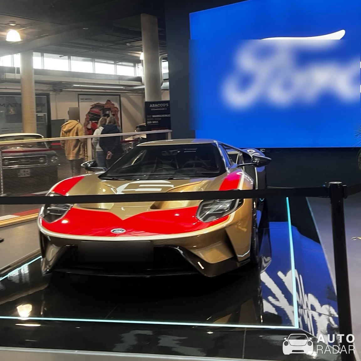 Ford GT MkII Heritage Edition spotted in Köln