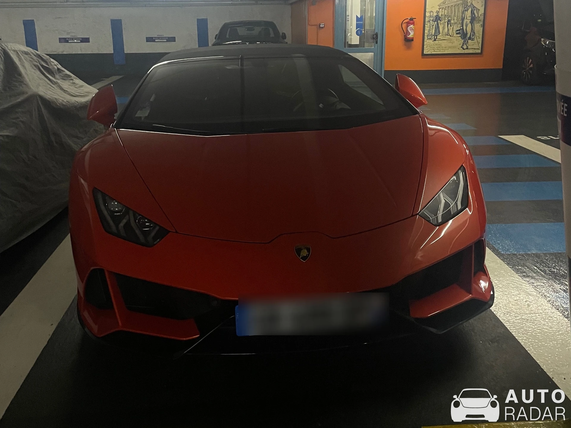 Lamborghini Huracán LP640-4 EVO Spyder spotted in Paris, France