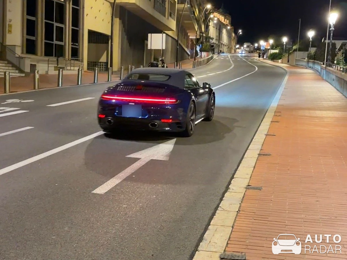 Porsche 992 Carrera S Cabriolet MkI spotted in Monaco, Monaco