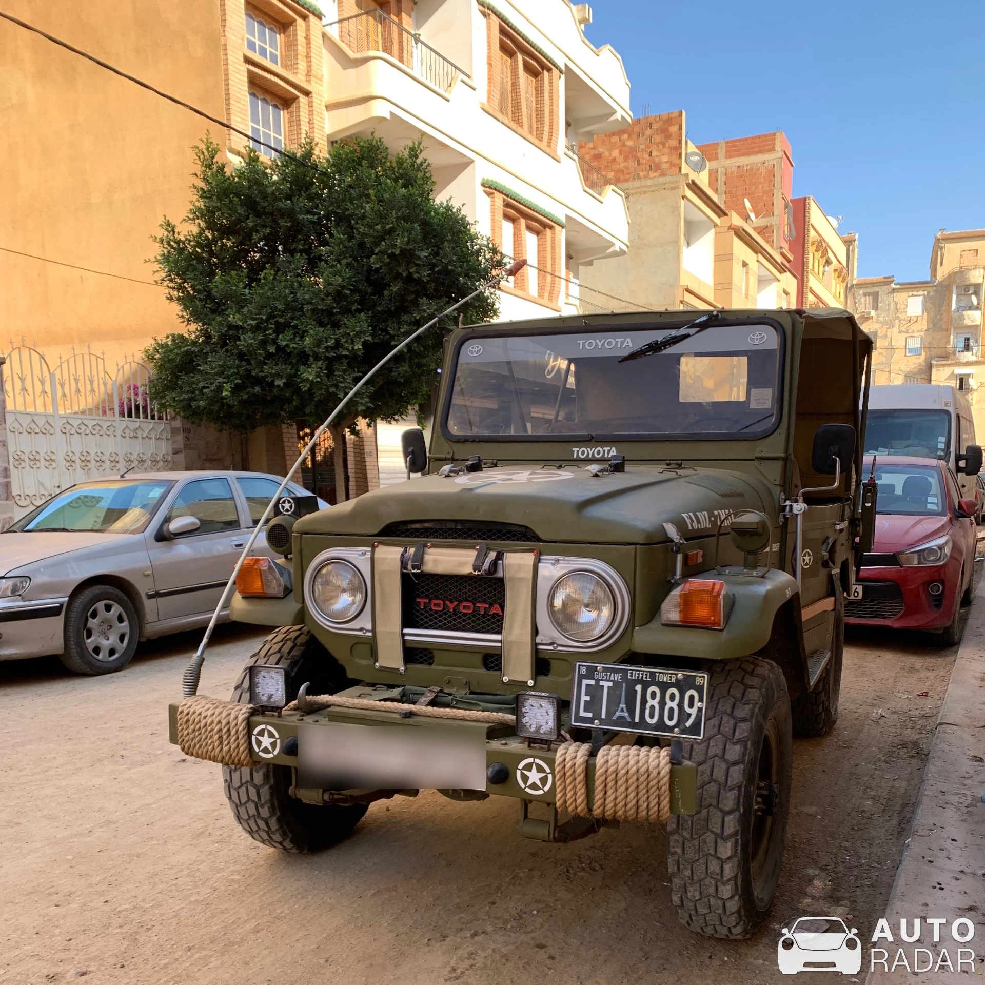 Toyota Land Cruiser Prado spotted in Tazmalt, Algérie