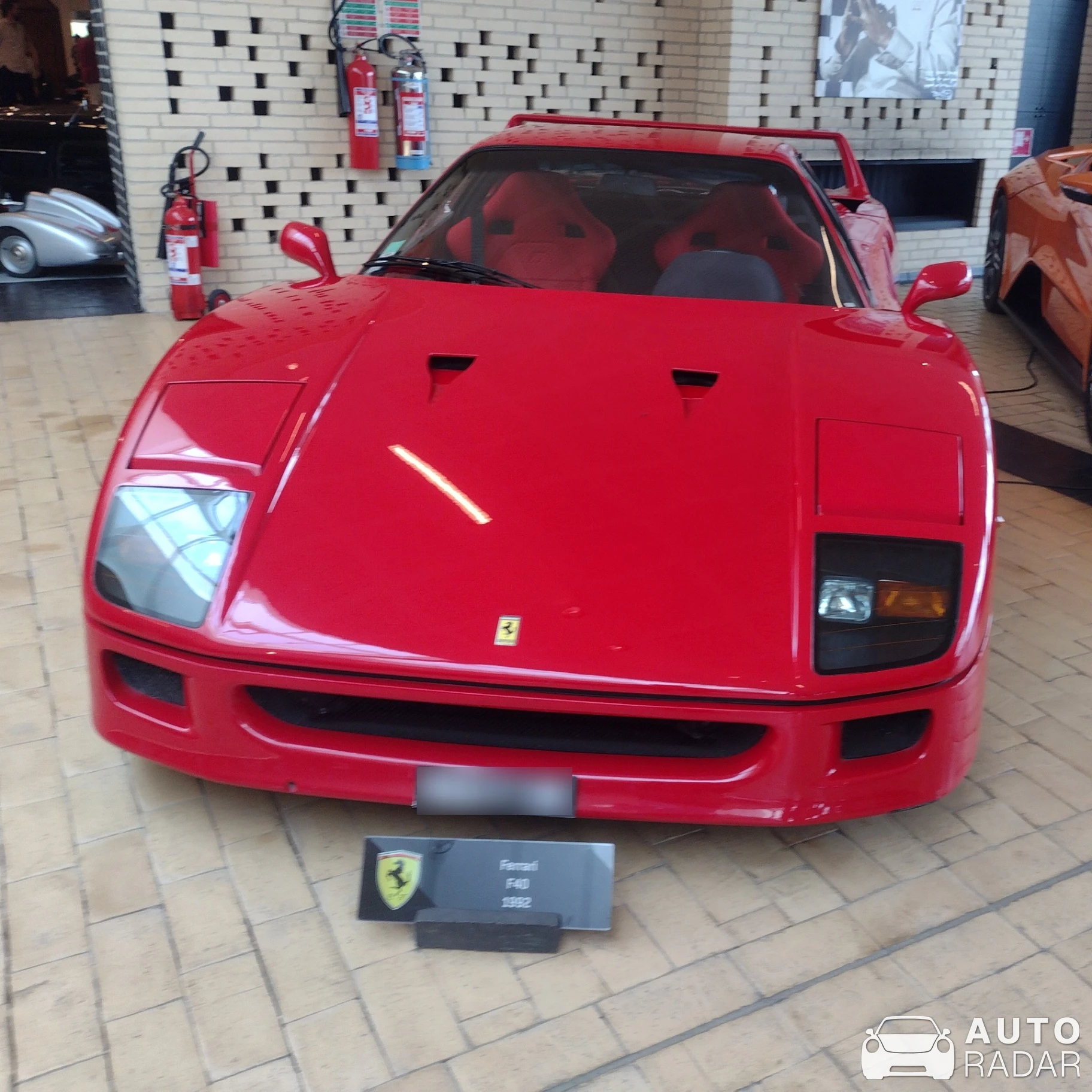 Ferrari F40 spotted in Assens, Denmark