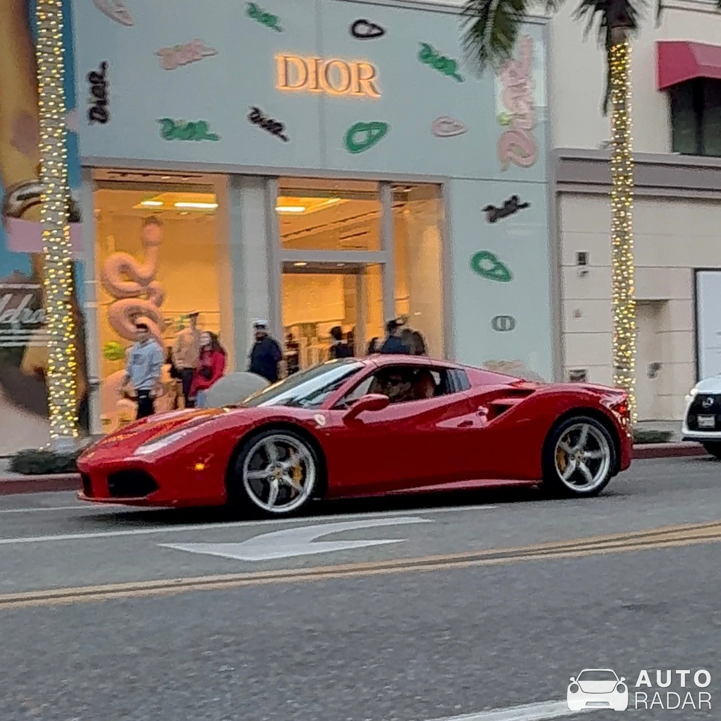 Ferrari 488 Spider spotted in Beverly Hills, United States