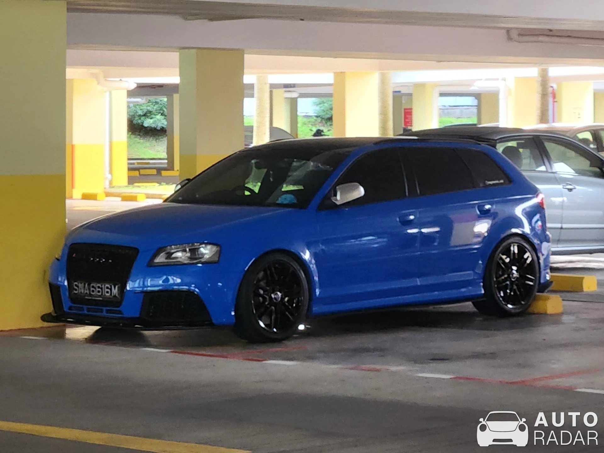 Audi RS3 Sportback spotted in Singapore