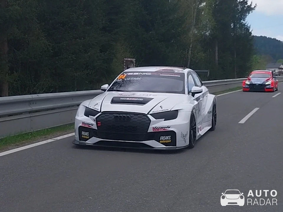 Audi RS3 Sedan LMS spotted in Semriach