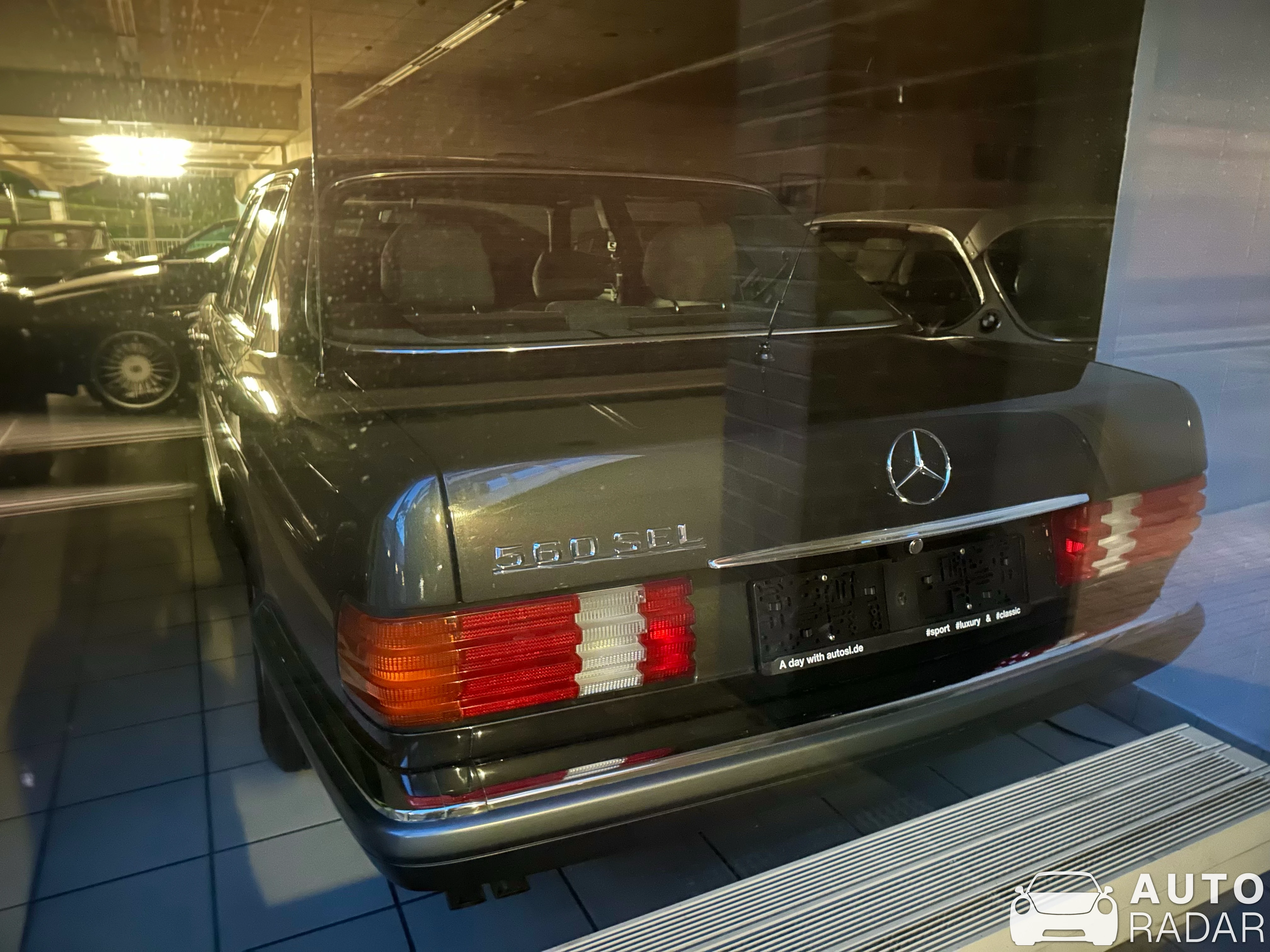 Mercedes-Benz 560 SEL AMG 6.0 spotted in Neuss