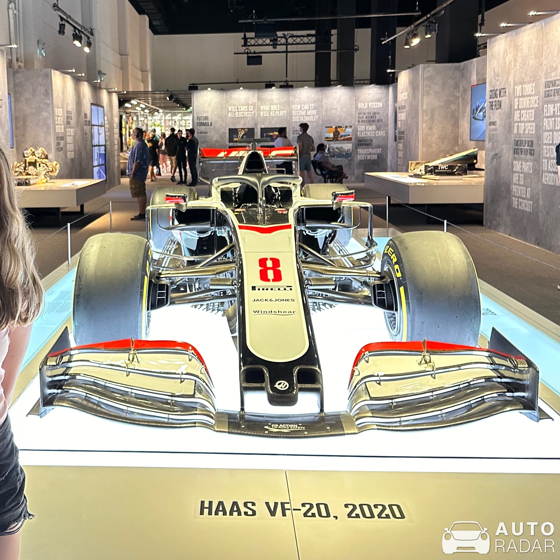 Haas Formula One spotted in Toronto