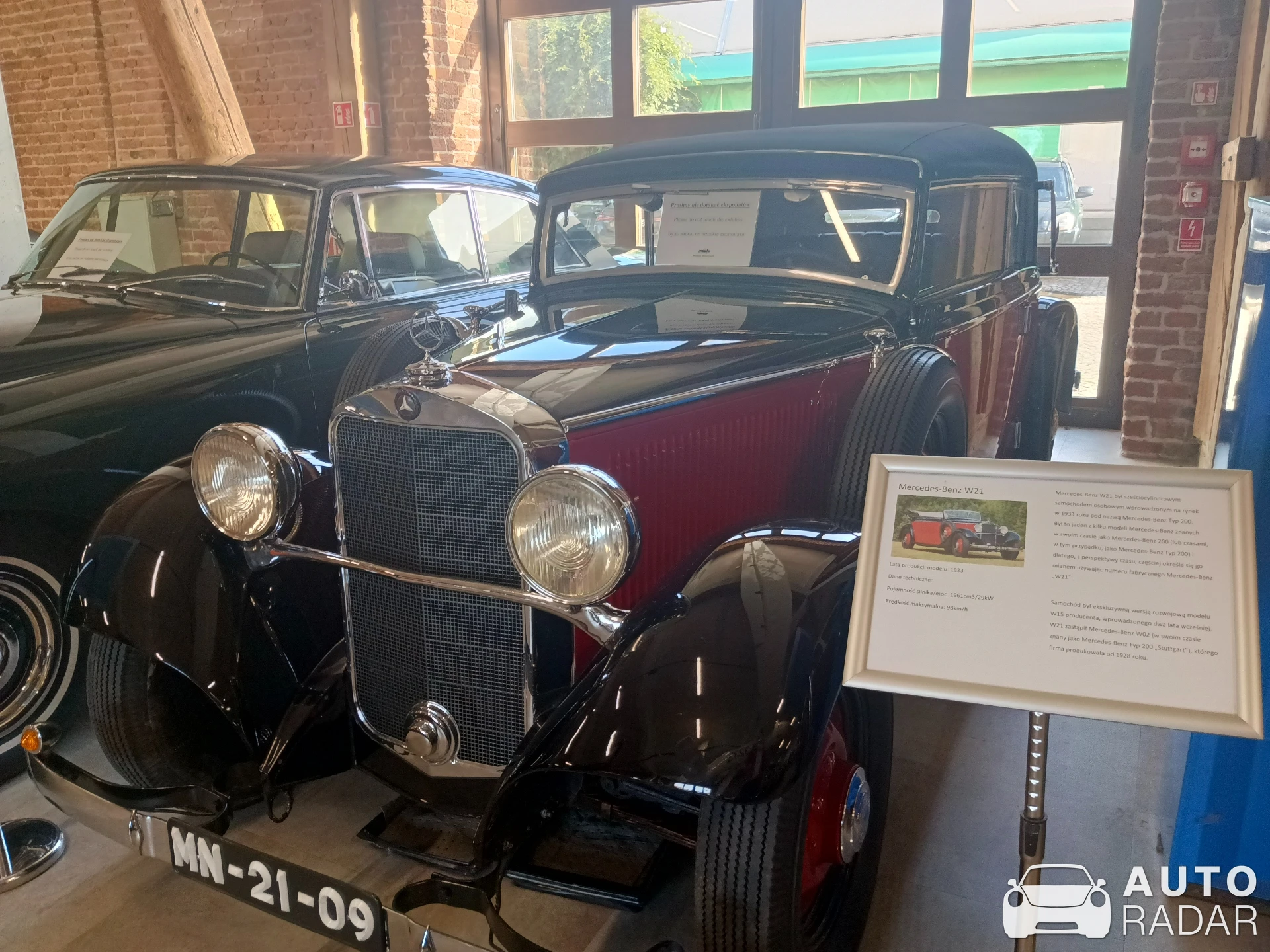 Mercedes-Benz 200 C W21 spotted in Ślęza