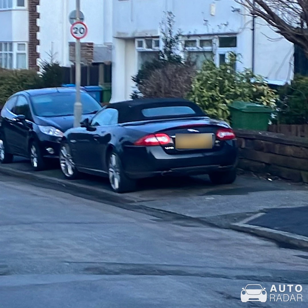 Jaguar XKR Convertible spotted in Merseyside, United Kingdom