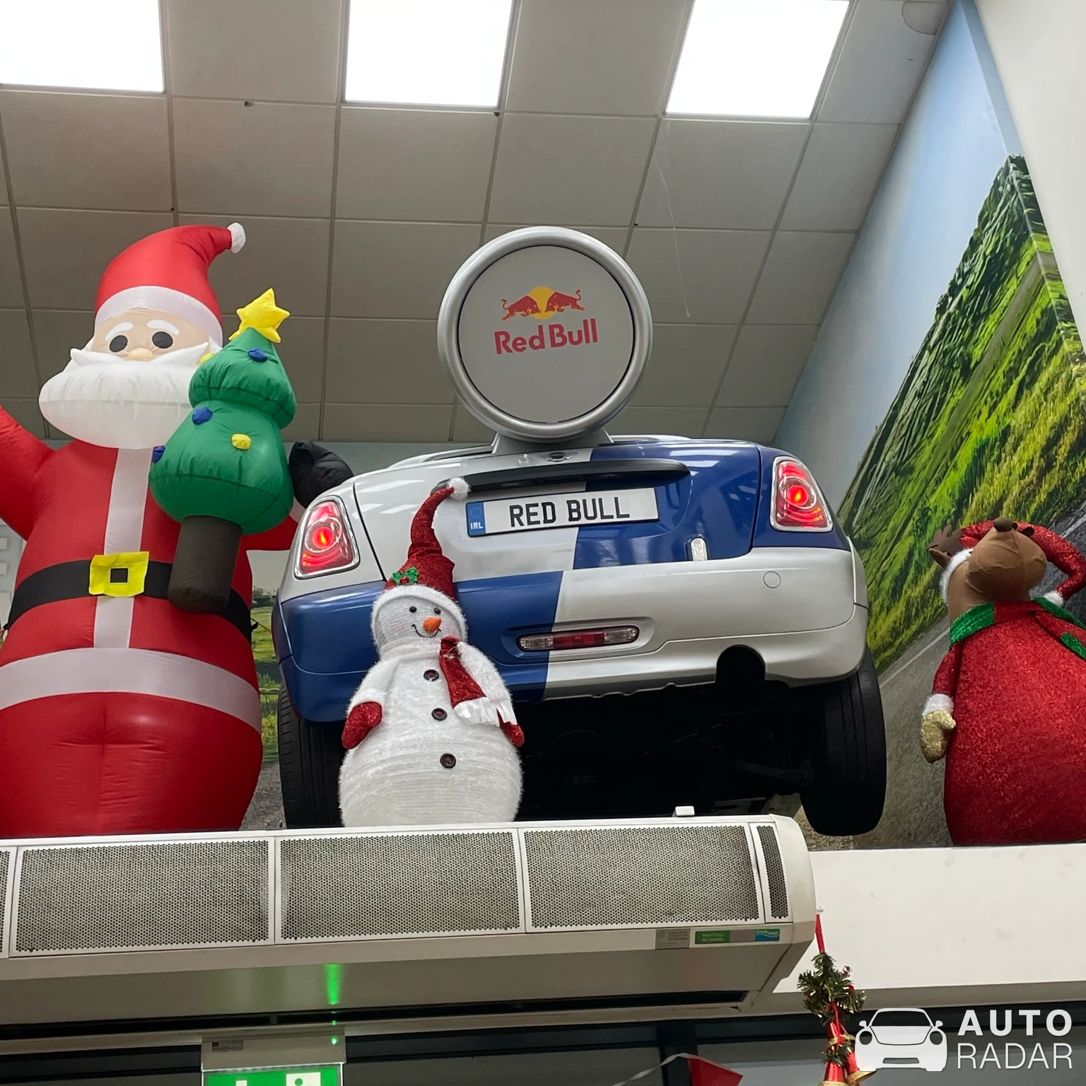 Mini Cooper Red Bull spotted in Moneygall, Ireland