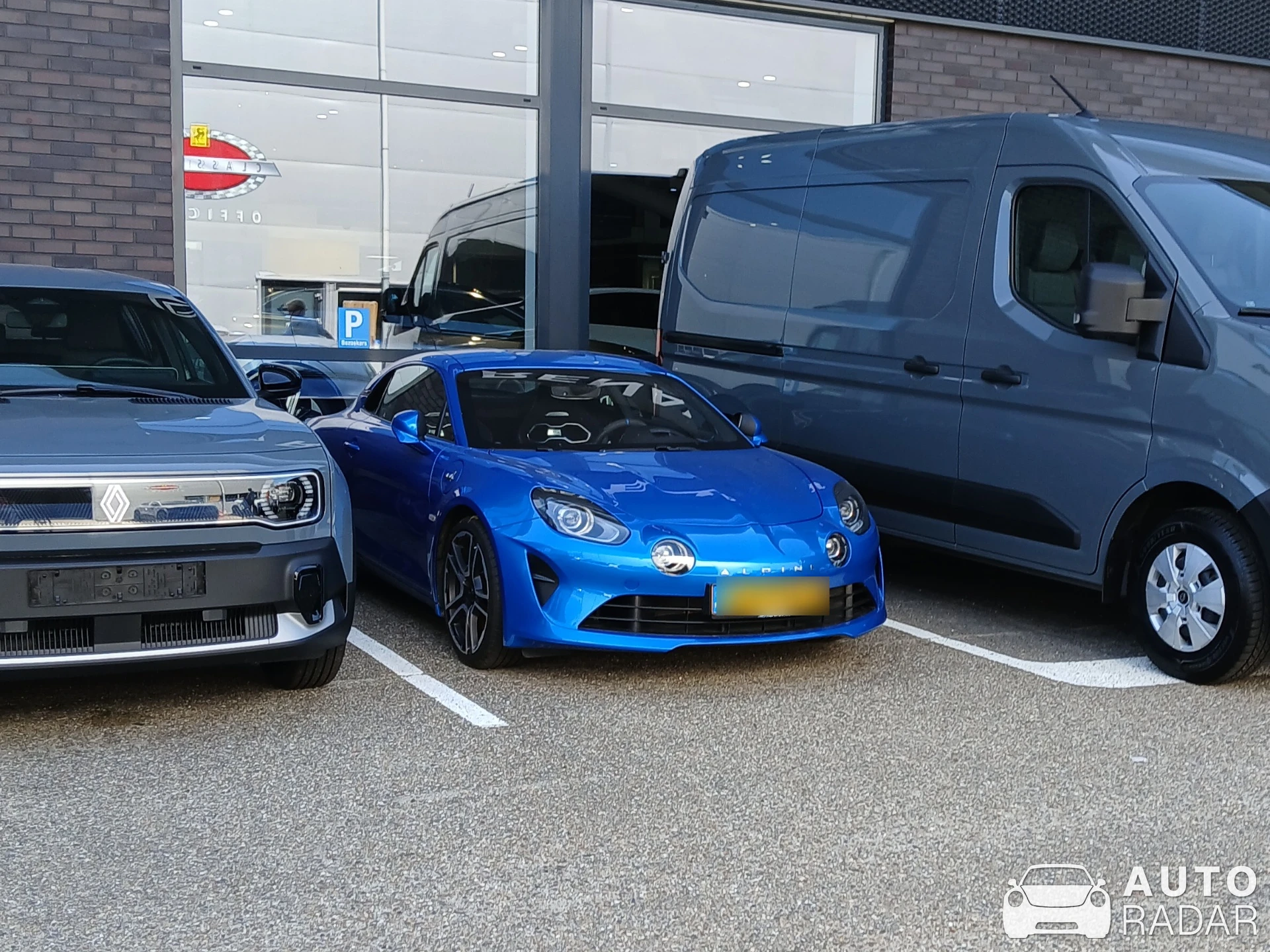 Alpine A110 GTS spotted in Hengelo