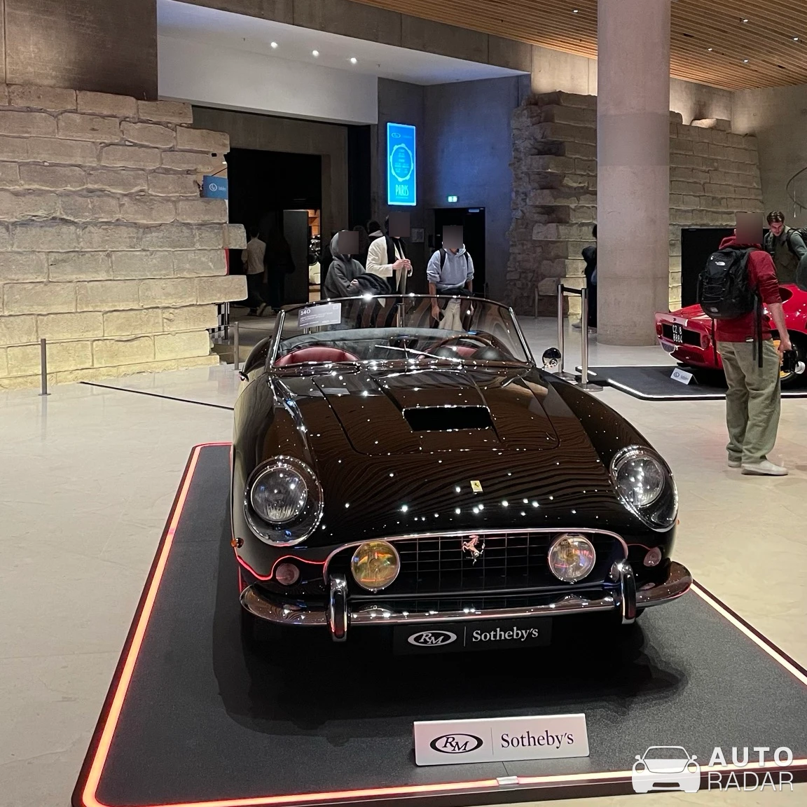 Ferrari 250 GT SWB California Spyder spotted in Paris, France