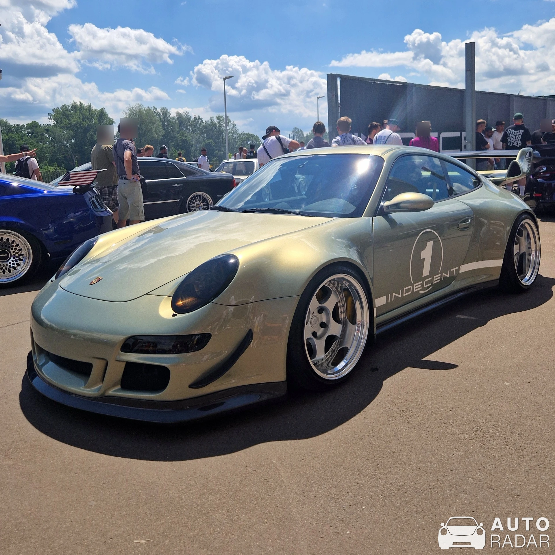 Porsche 997 Indecent 001 spotted in Wrocław