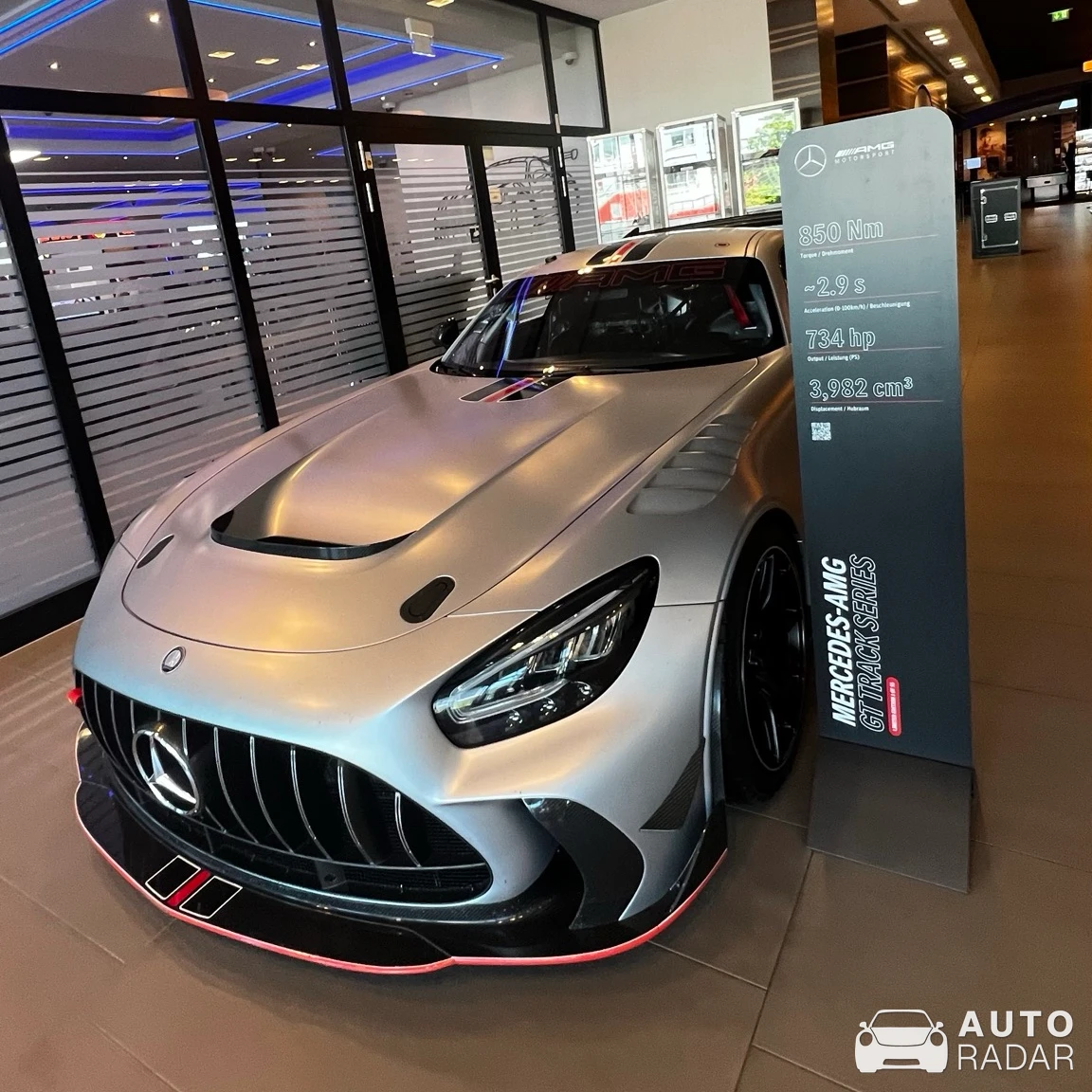 Mercedes-AMG GT Track Series C190 spotted in Nürburg