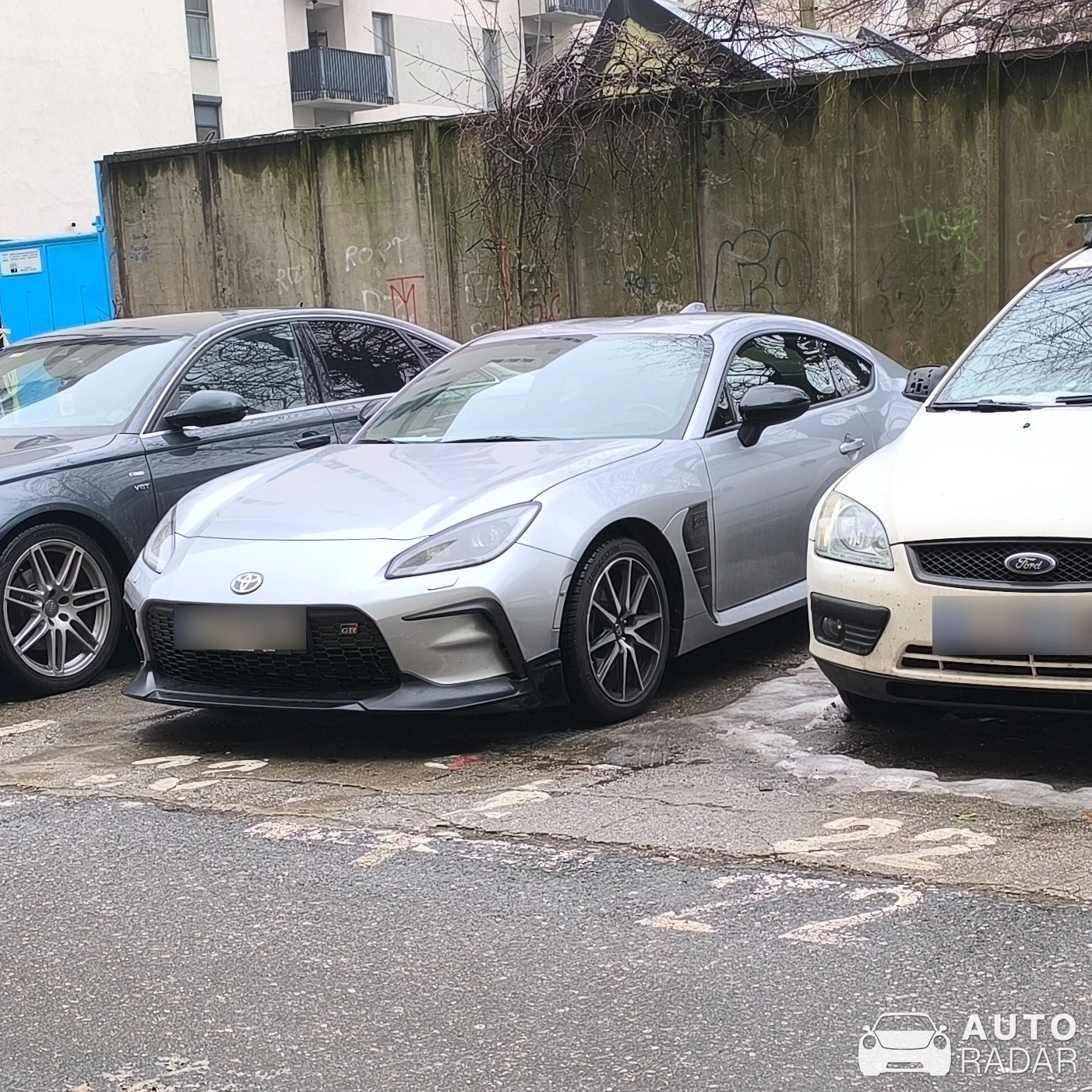 Toyota GR86 spotted in Bucharest, Romania