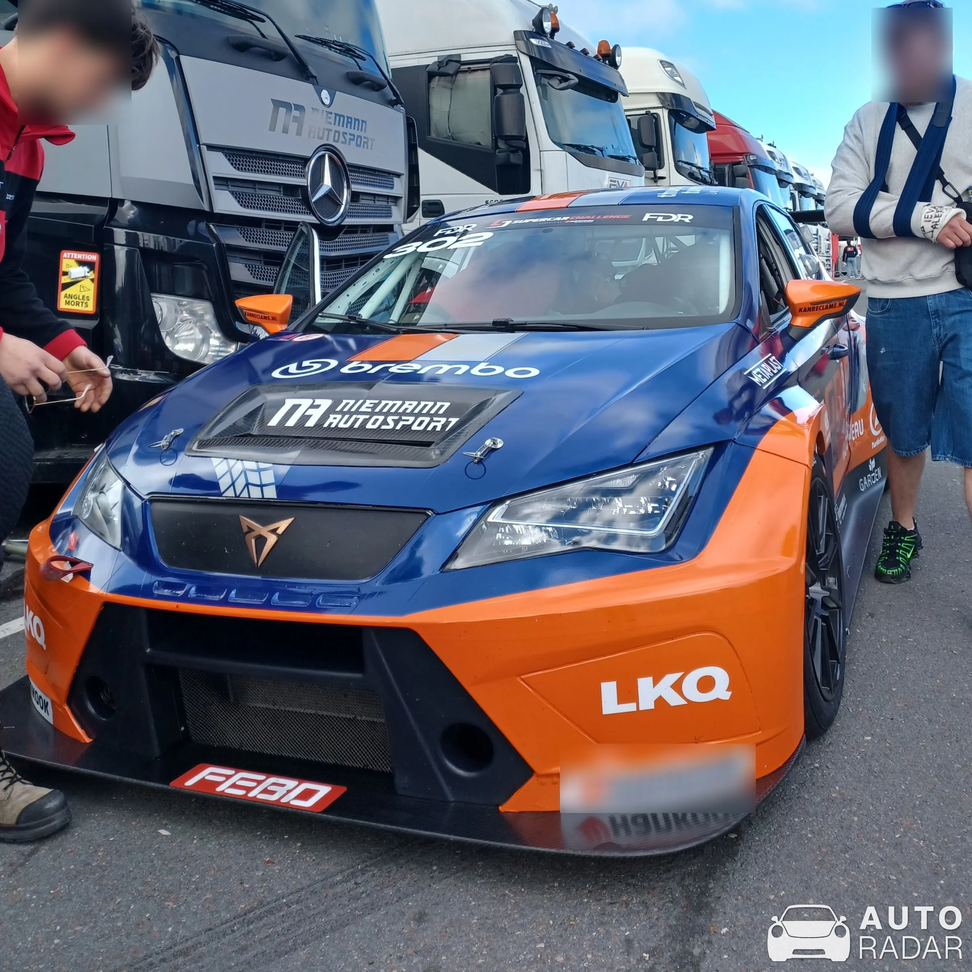 CUPRA TCR spotted in Zandvoort