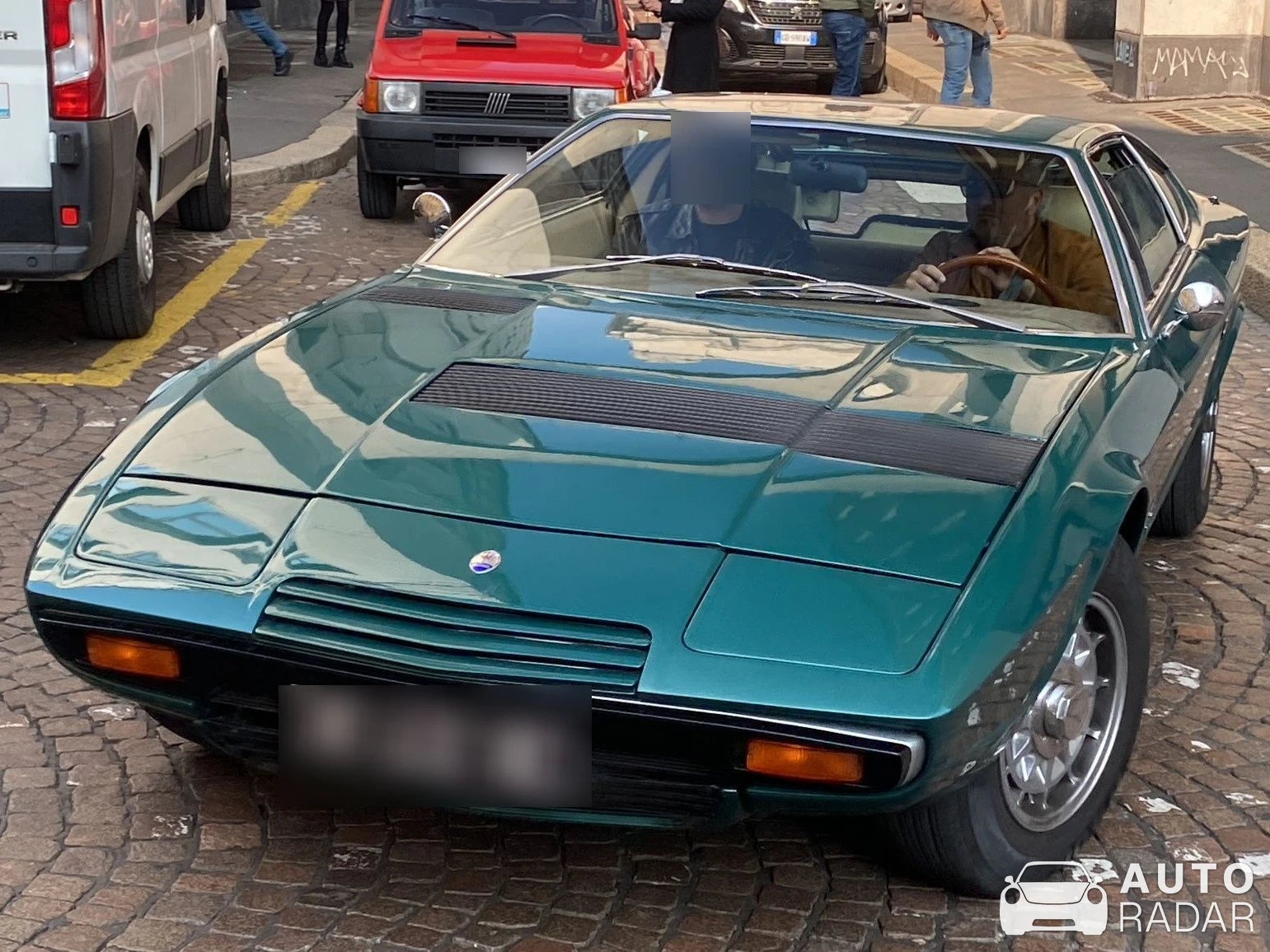 Maserati Khamsin spotted in Milano