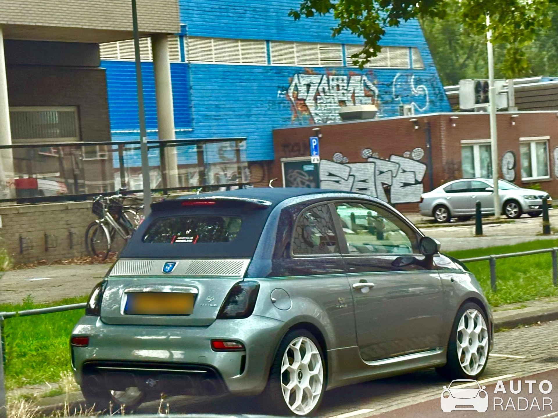 Abarth 695C Rivale spotted in Rotterdam