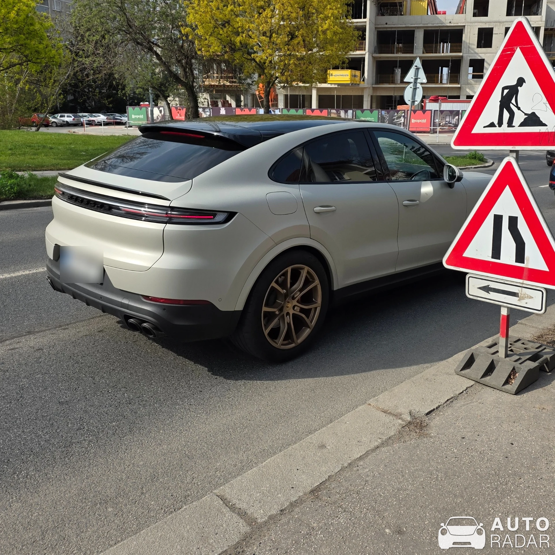 Porsche Cayenne Coupé S spotted in Praha