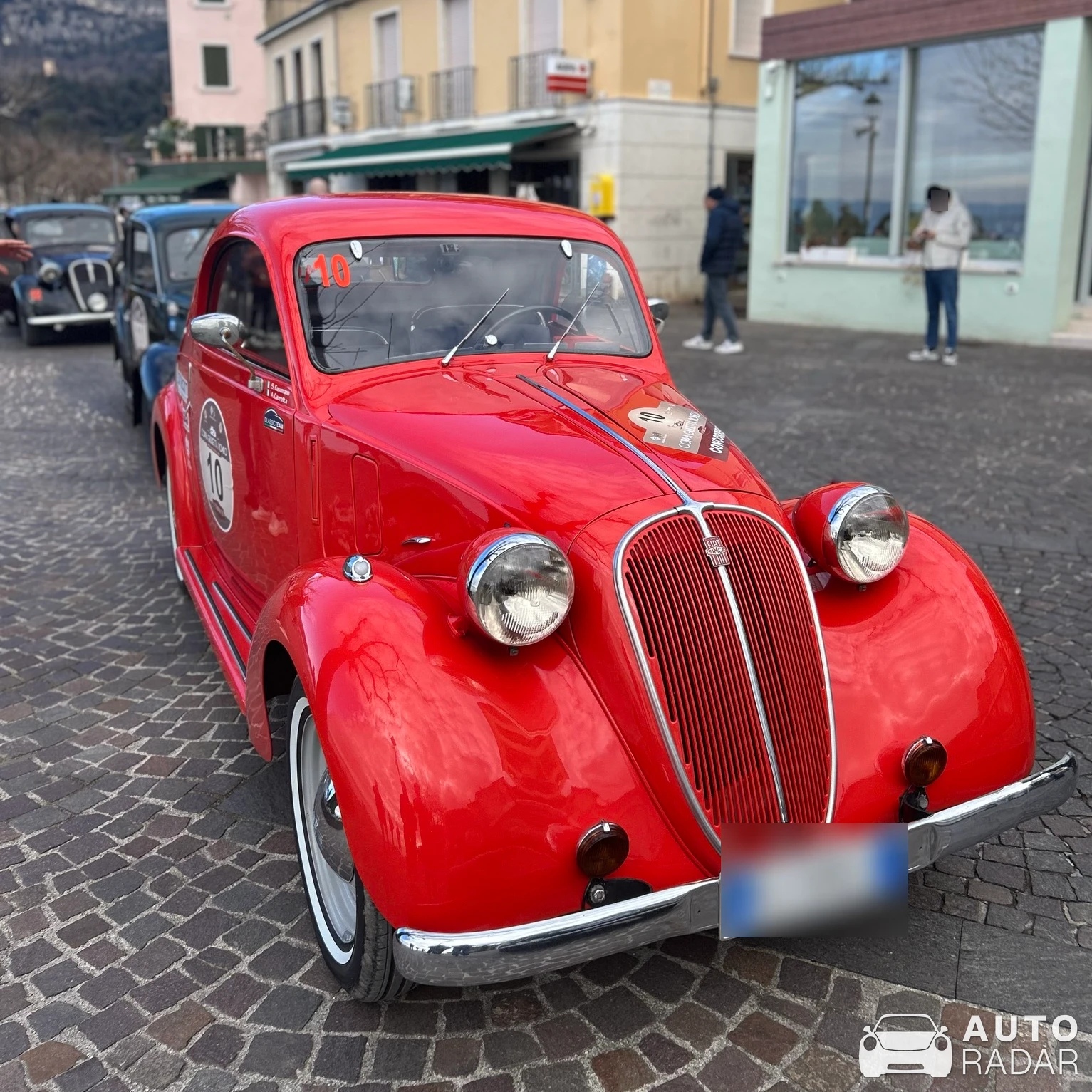 Fiat 500 A 'Topolino' spotted in Garda