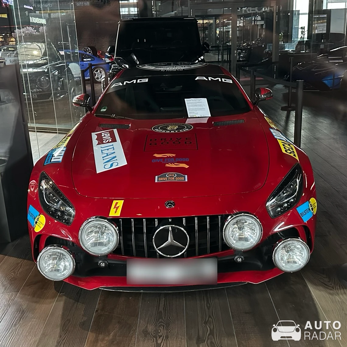 Mercedes-AMG GT R C190 Rote Sau spotted in München