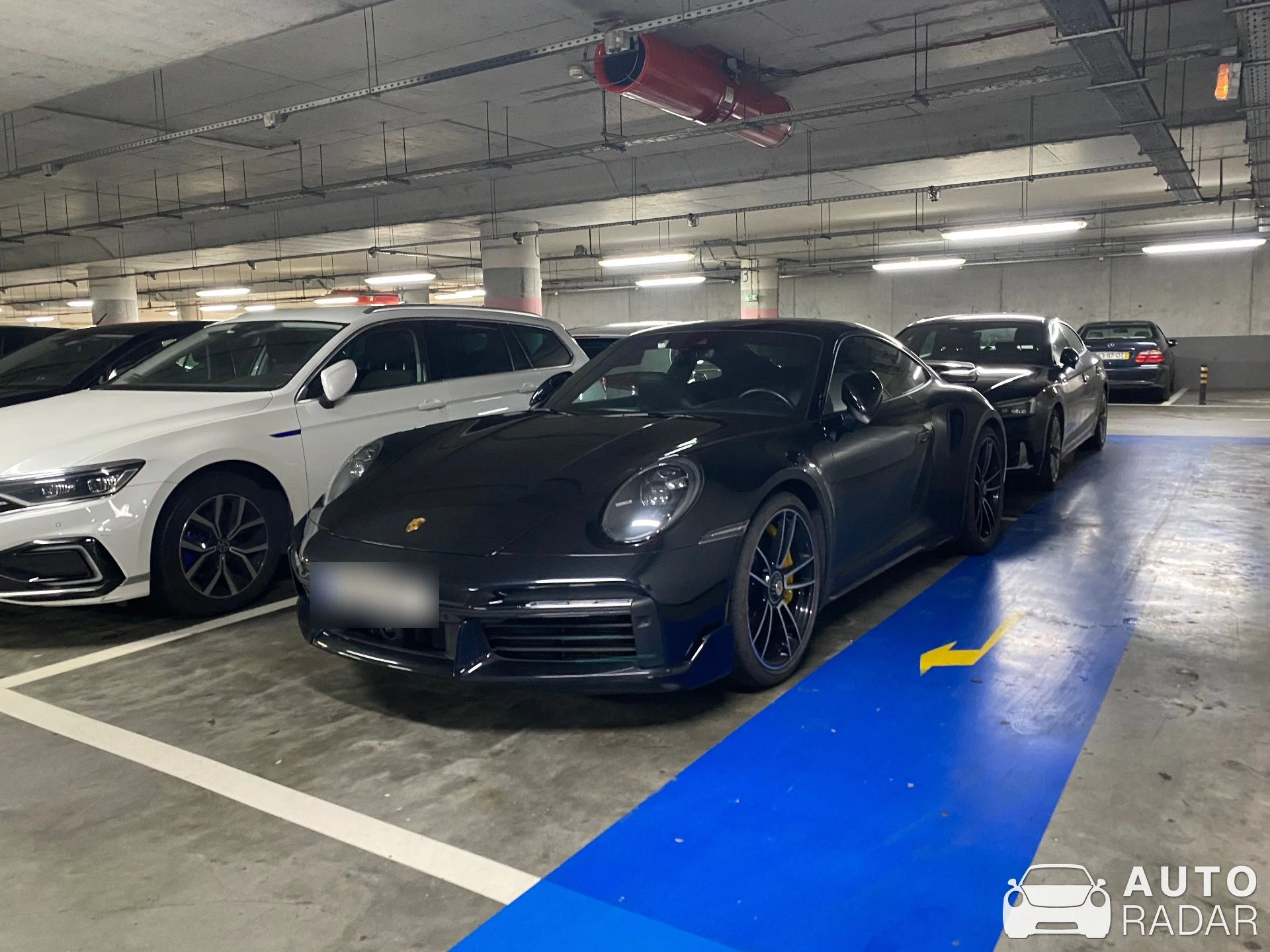 Porsche 992 Turbo S MkI spotted in Moreira, Portugal