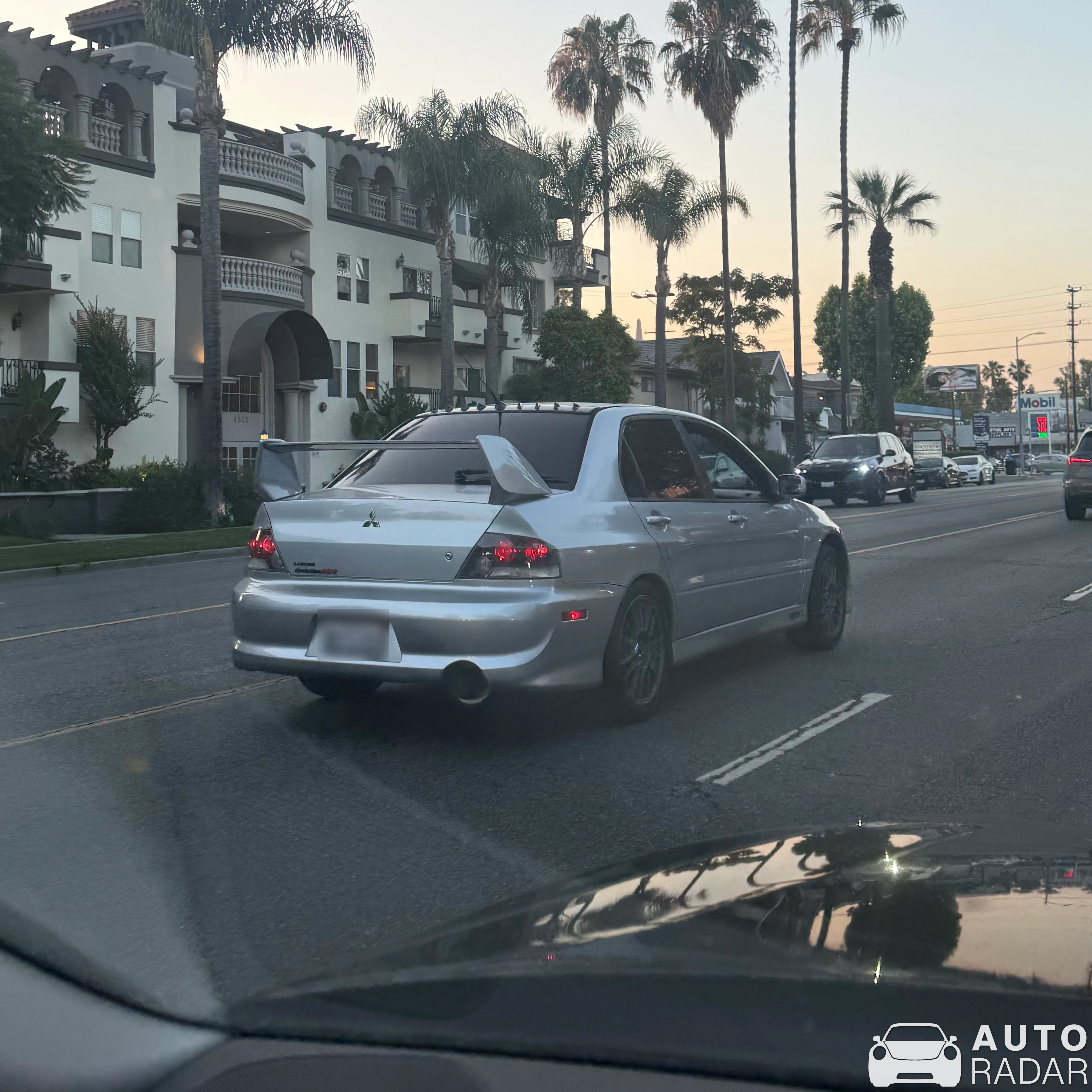 Mitsubishi Lancer Evolution IX MR spotted in Los Angeles