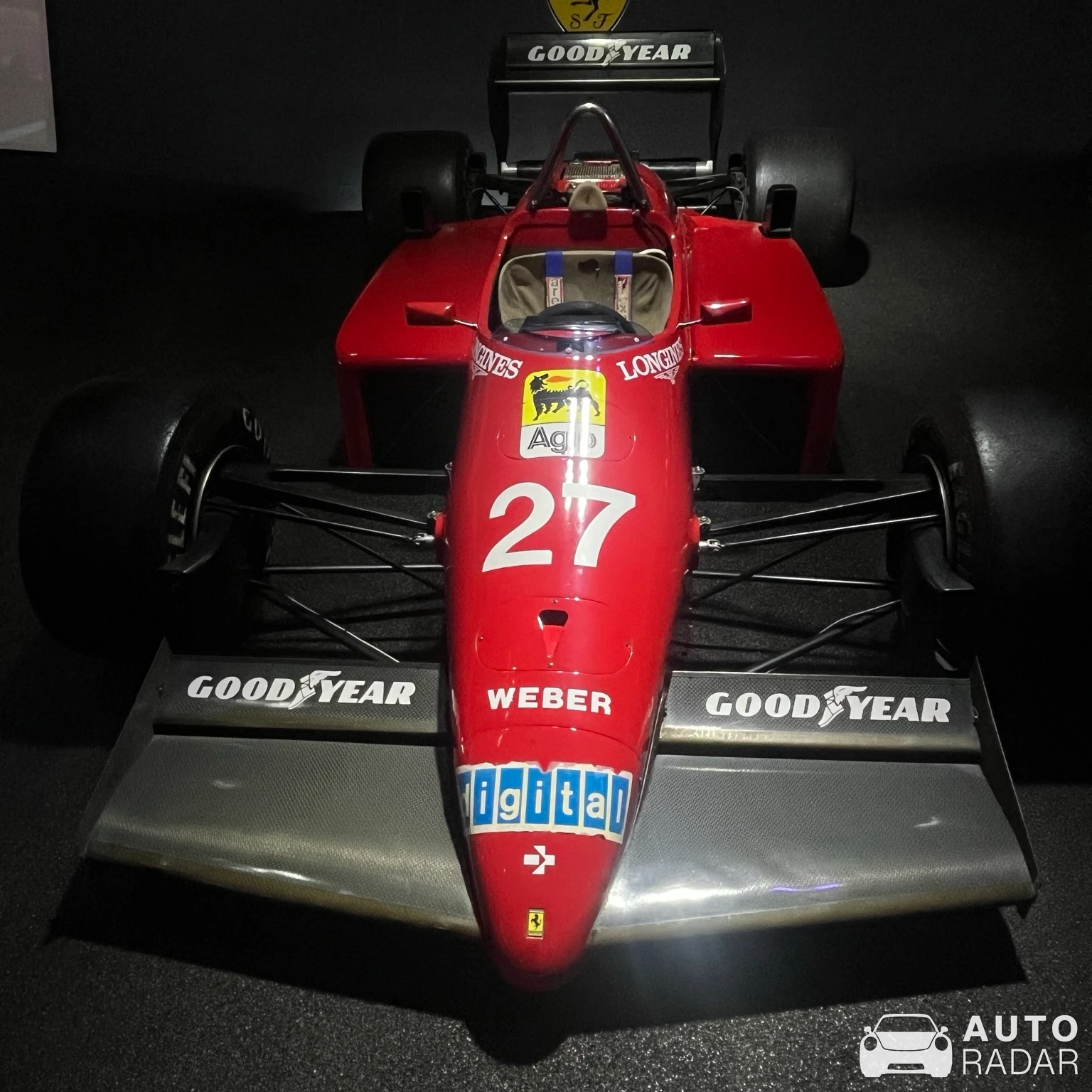 Ferrari 126C spotted in Maranello
