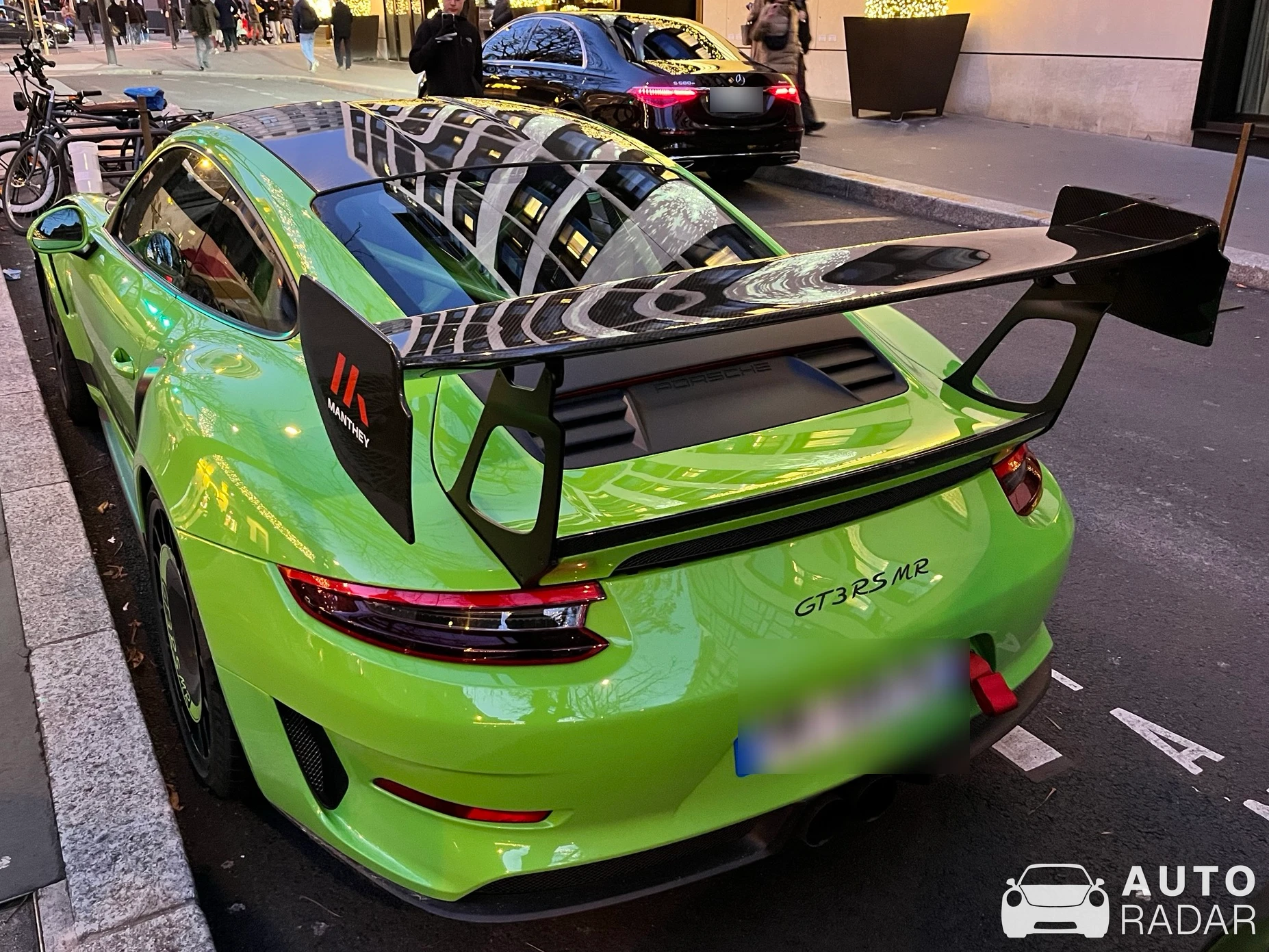 Porsche 991 GT3 RS MkI MR spotted in Paris