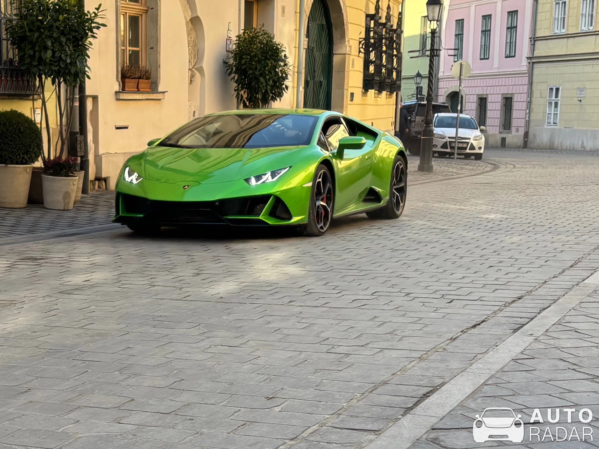 Lamborghini Huracán LP640-4 EVO spotted in Budapest, Ungarn