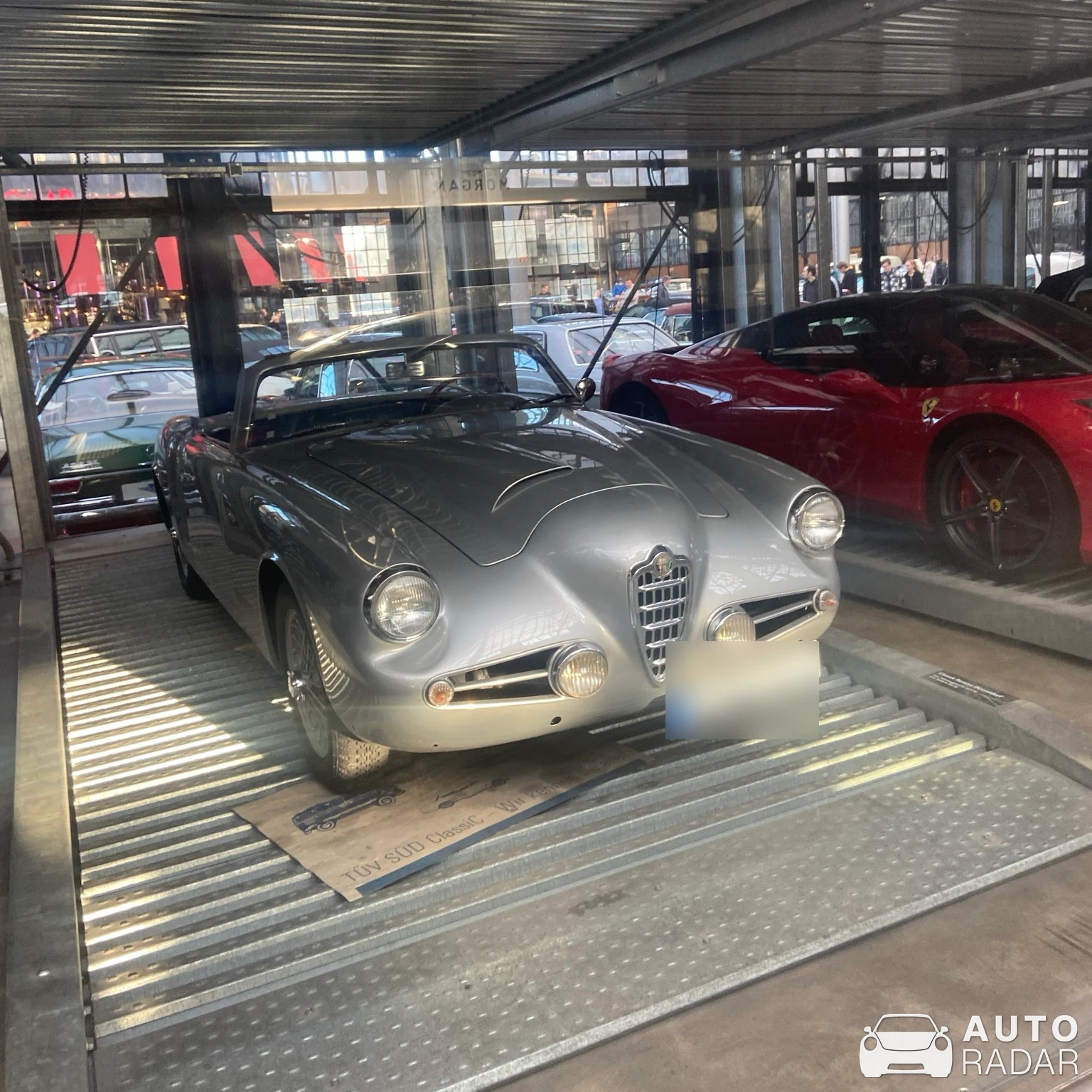 Alfa Romeo 1900 CSS Zagato Spider spotted in Düsseldorf, Deutschland