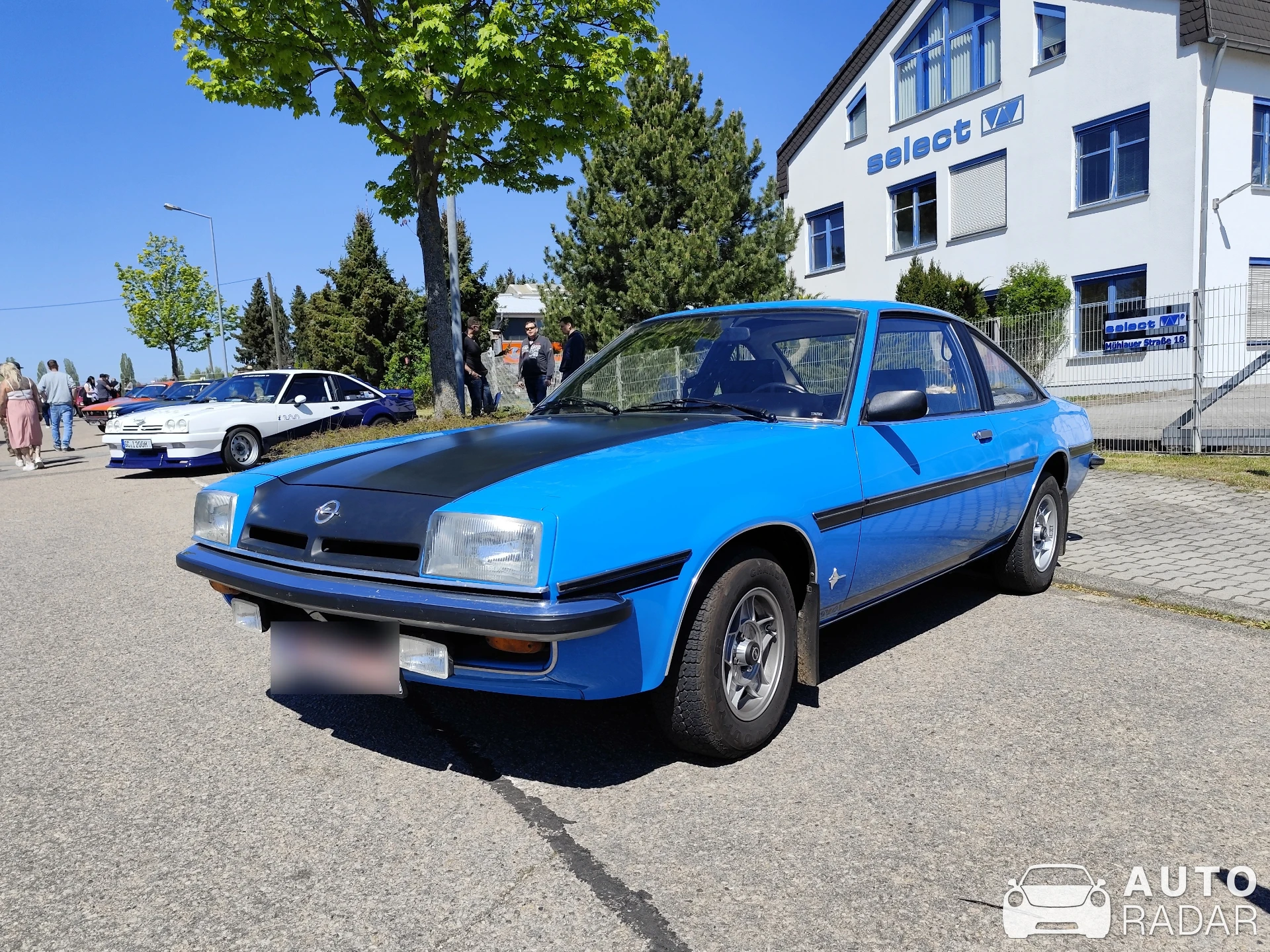Opel Manta B spotted in Hartmannsdorf