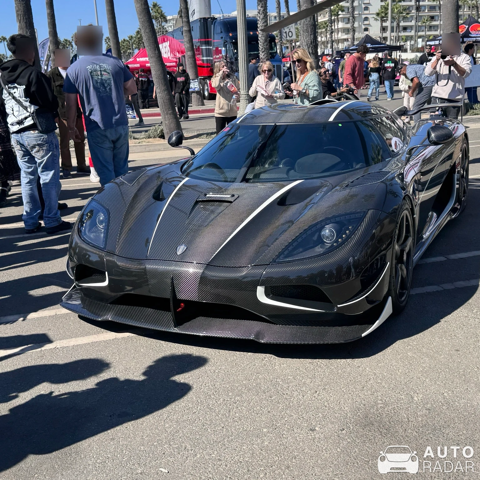Koenigsegg Agera RS Draken spotted in Huntington Beach