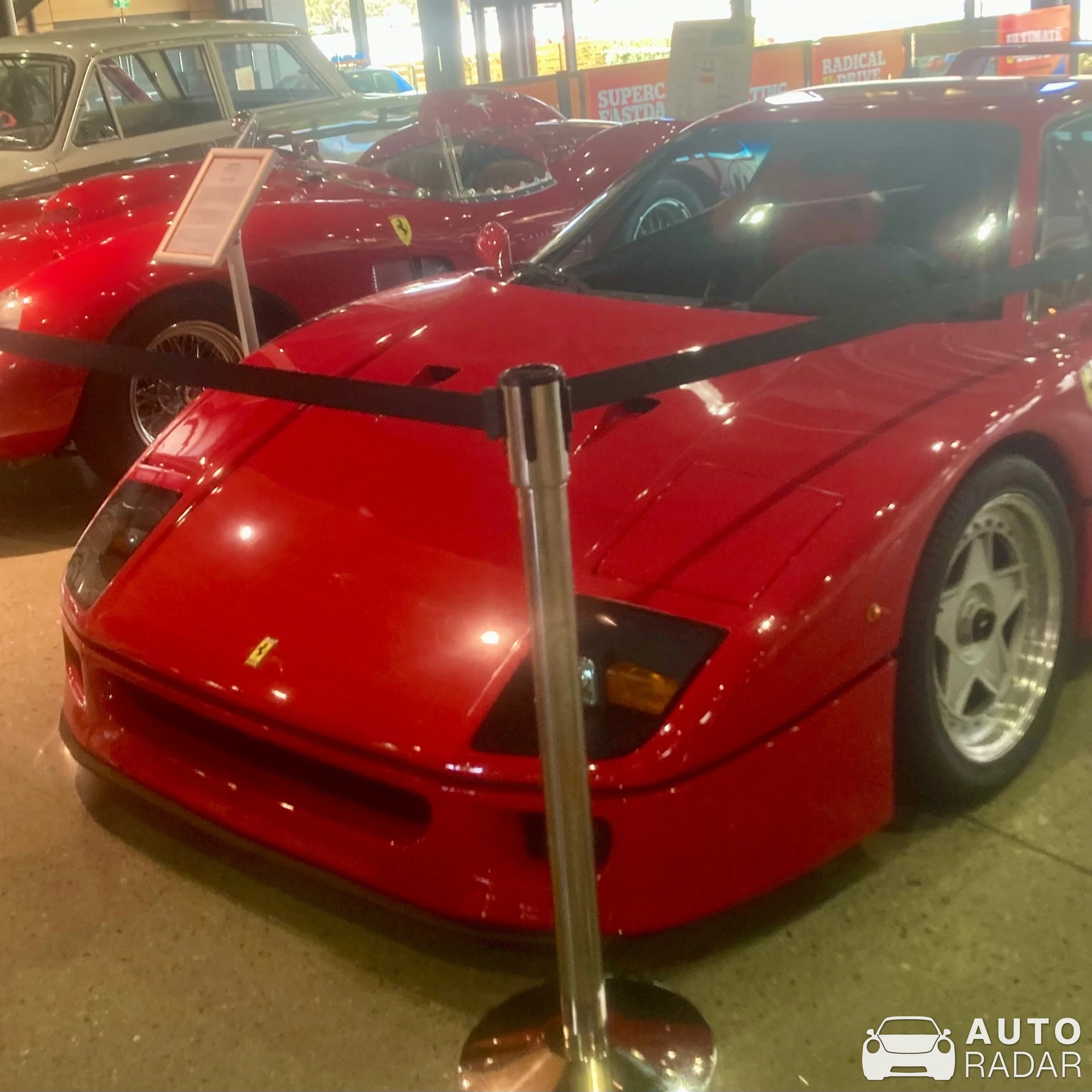 Ferrari F40 spotted in Cromwell, New Zealand