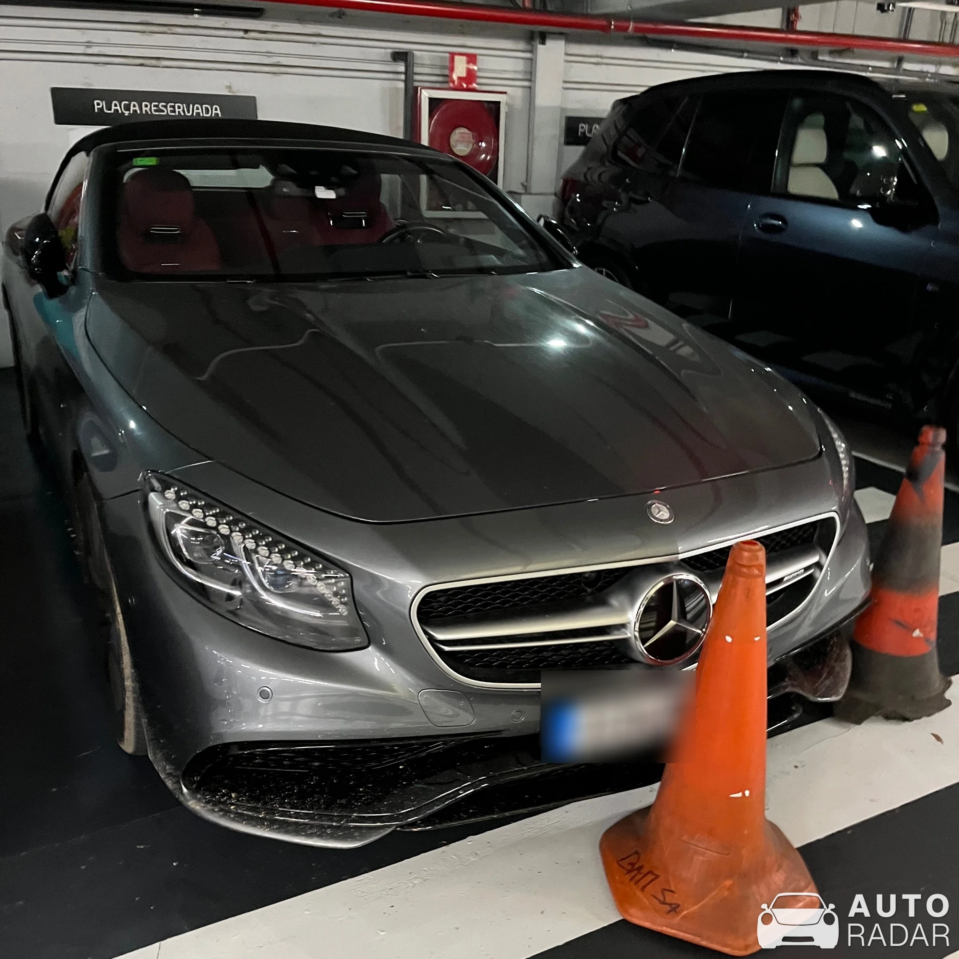 Mercedes-AMG S 63 Convertible A217 spotted in Barcelona, Spain