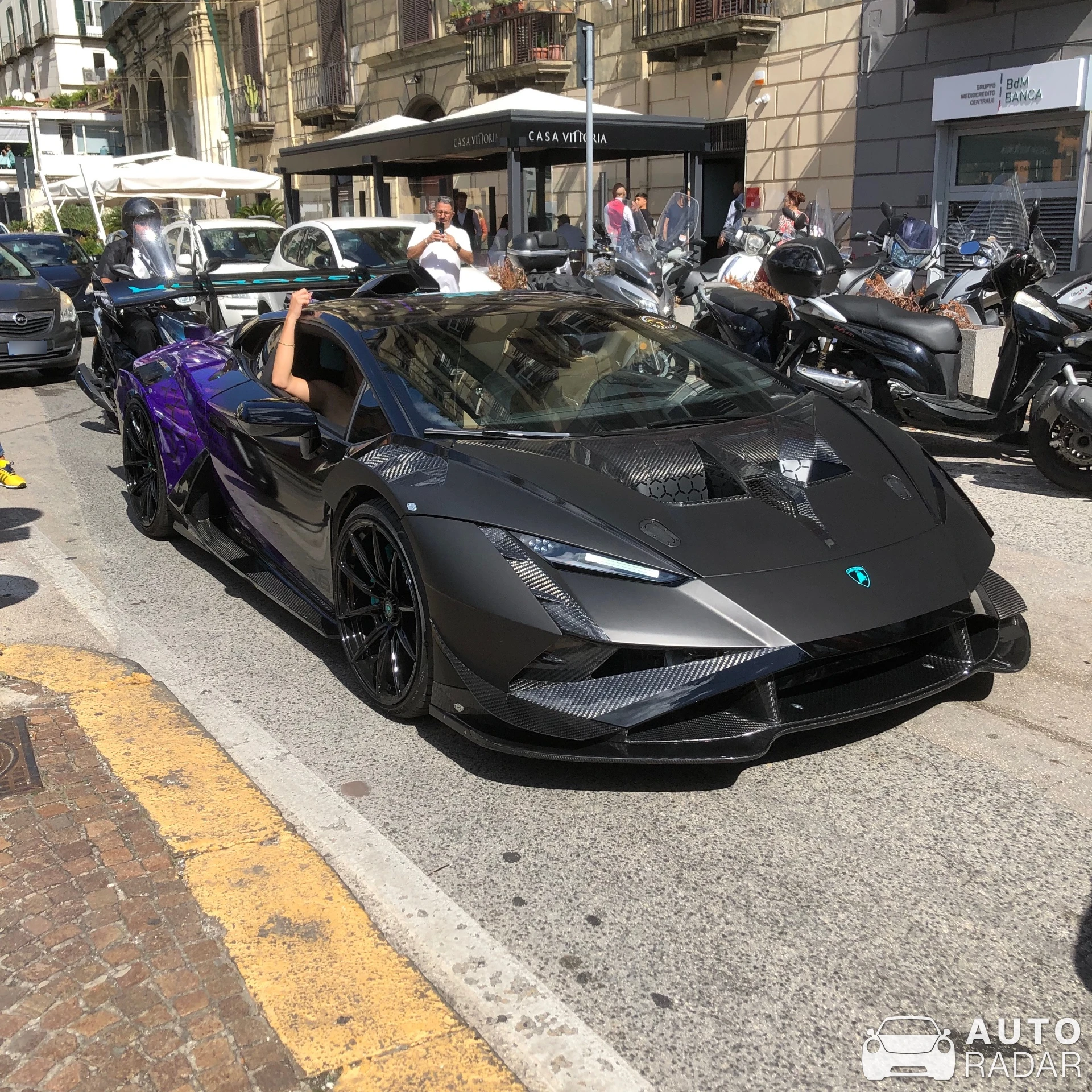 Lamborghini Huracán LP620-2 Super Trofeo EVO2 spotted in Naples, Italy
