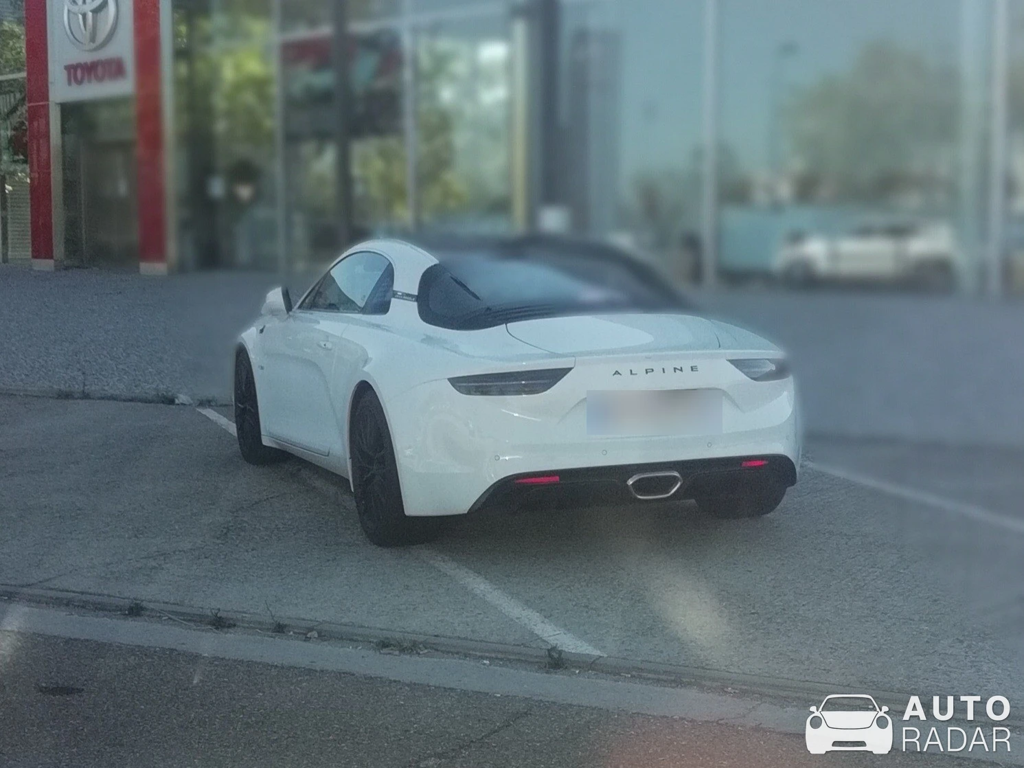 Alpine A110 S spotted in Zaragoza, Spain