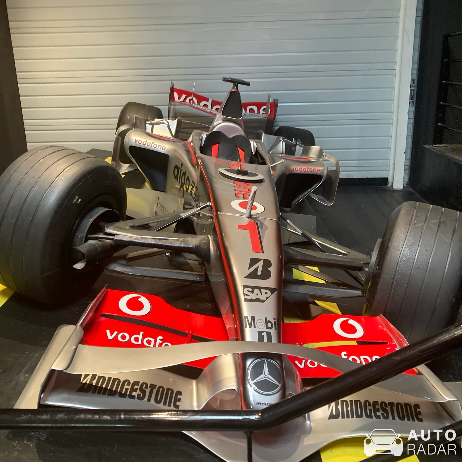 McLaren MP4-22 spotted in Servon